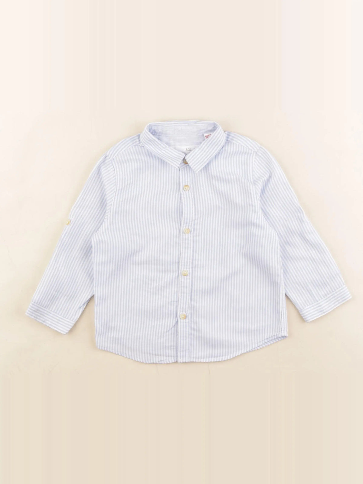 Zara - chemise bleu - 9/12 mois