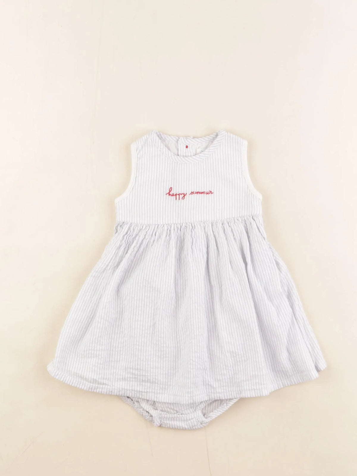 Boutchou - robe bleu - 3 mois
