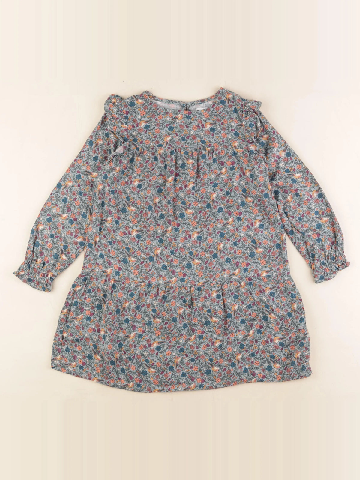 Vertbaudet - robe multicolore - 5 ans