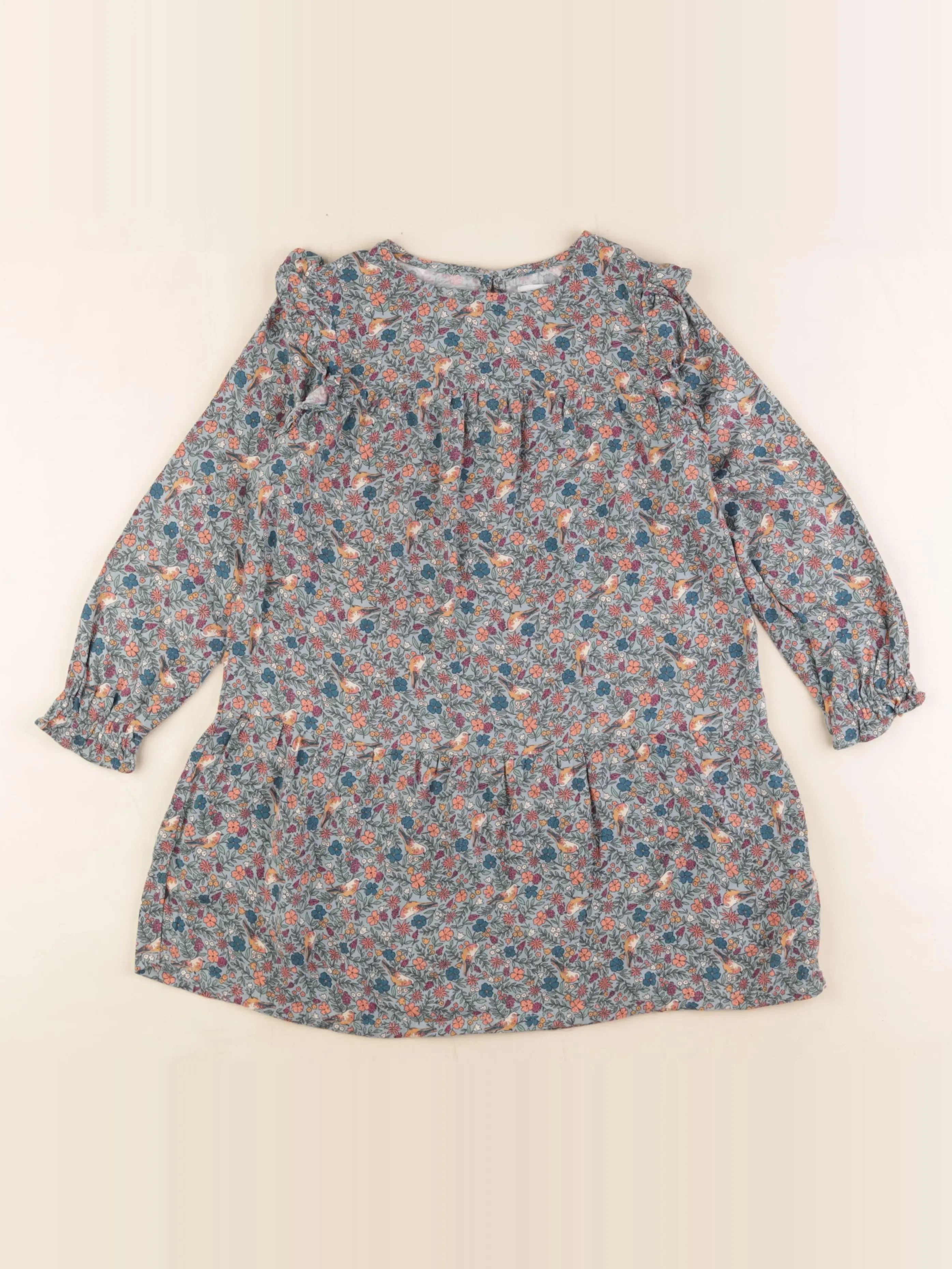 Vertbaudet - robe multicolore - 5 ans