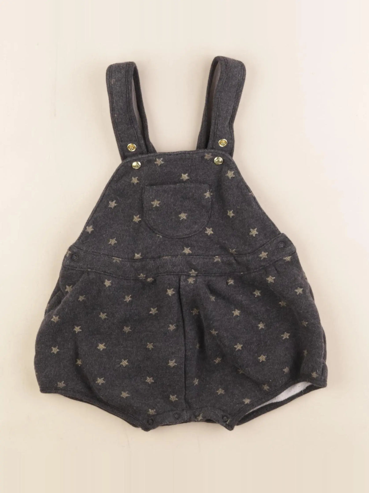 Petit Bateau - combinaison gris, or - 18 mois