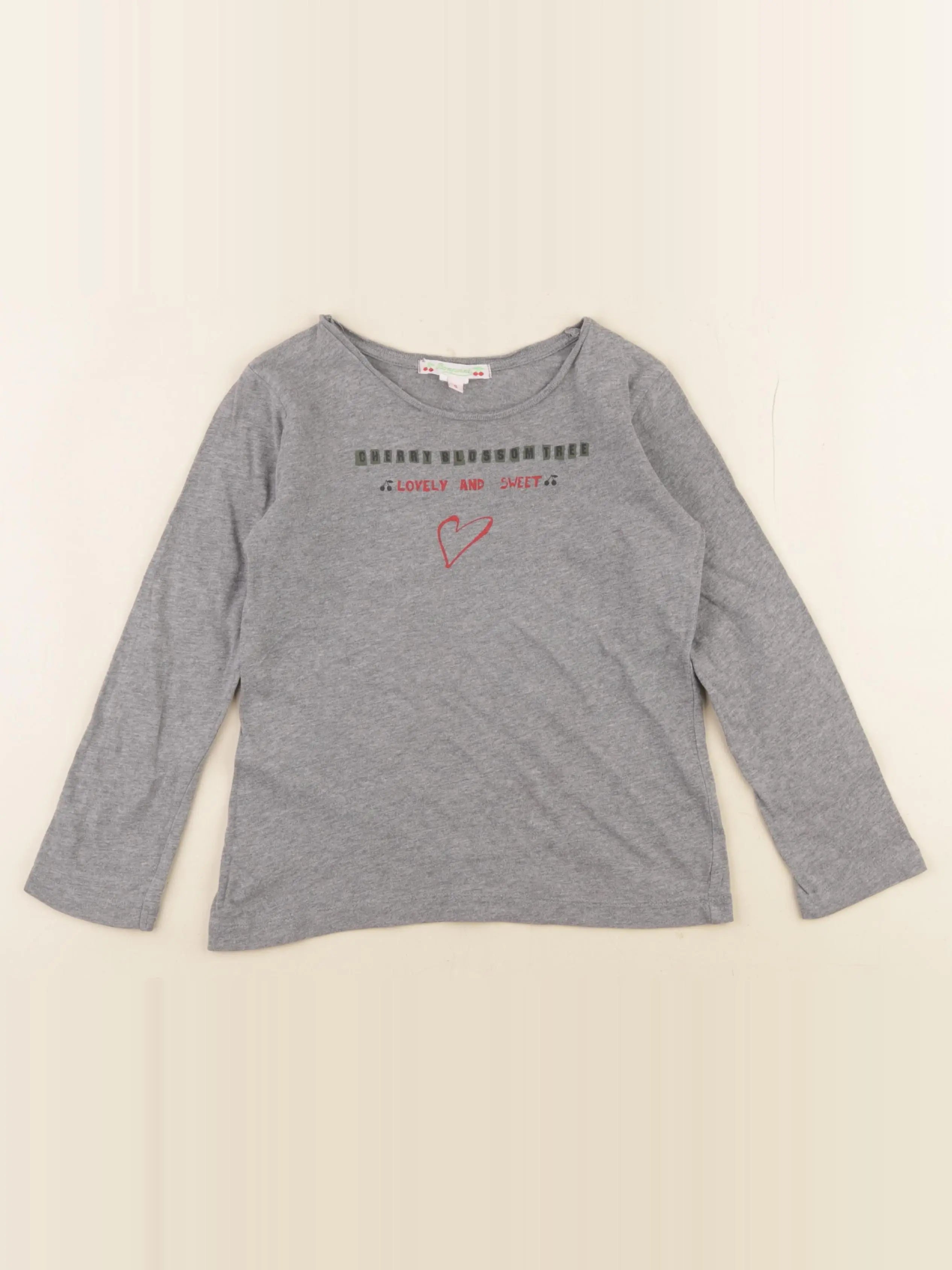 Bonpoint - tee-shirt gris - 6 ans