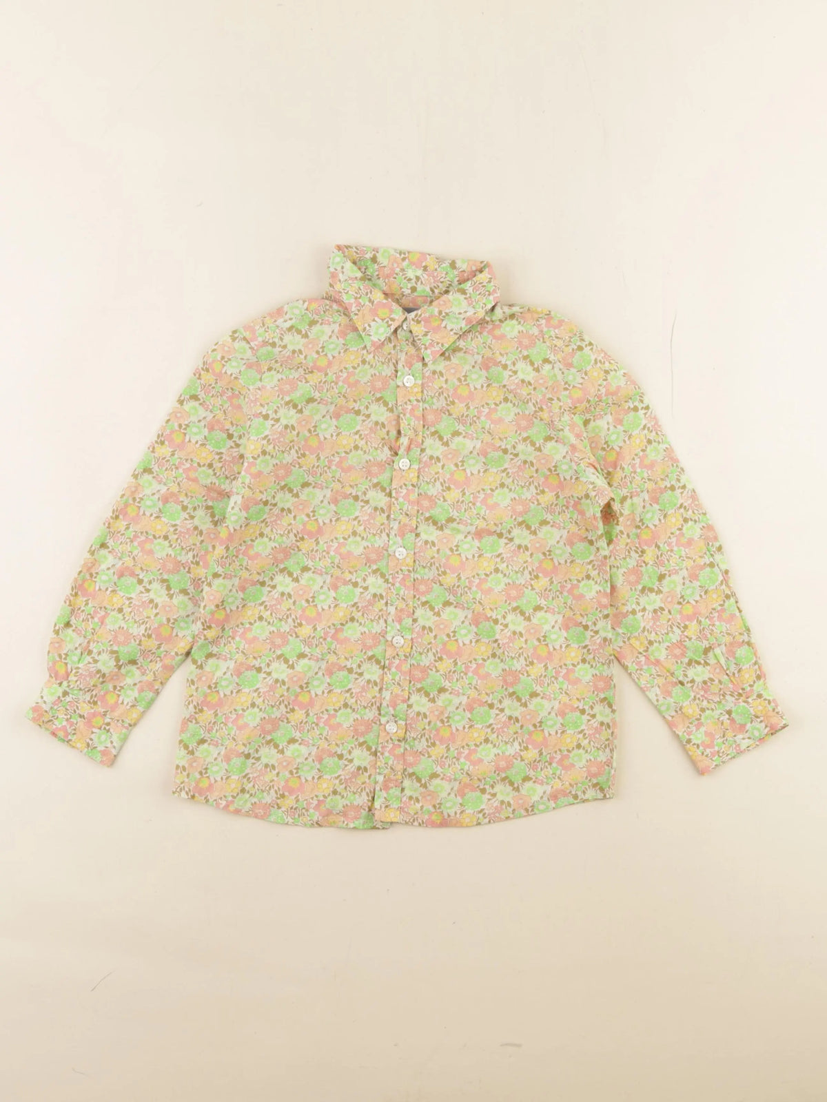 Bonpoint - chemise multicolore - 4 ans