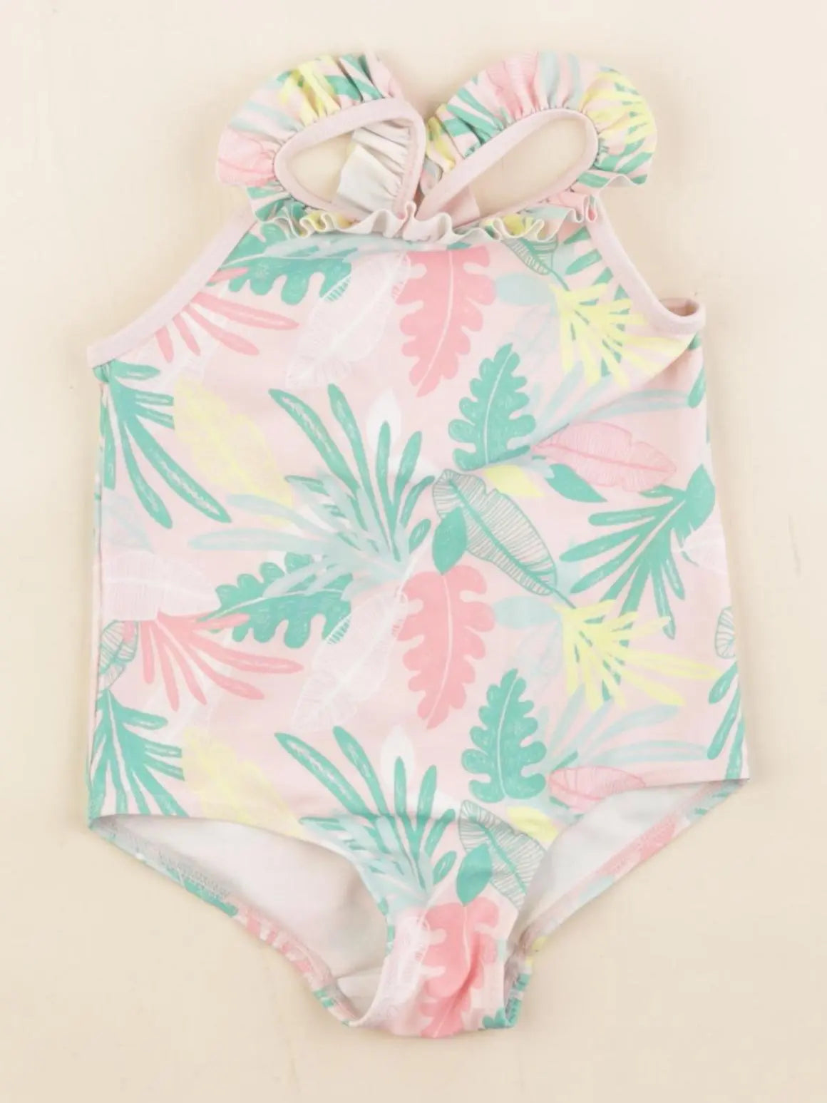 H&M - maillot de bain rose - 6/12 mois