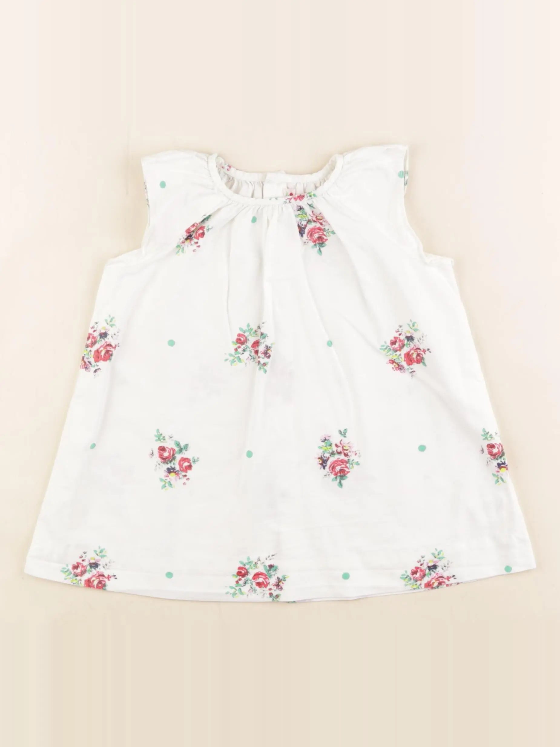 Bonpoint - robe blanc - 12 mois