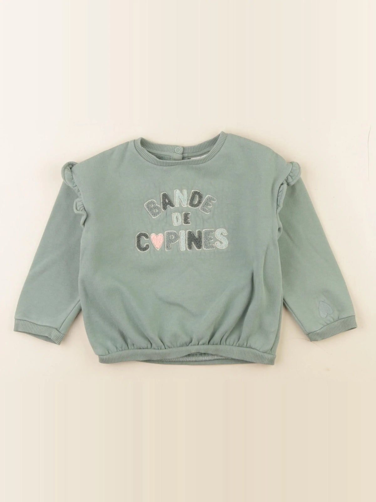 Tape à l'oeil - sweat vert - 36 mois