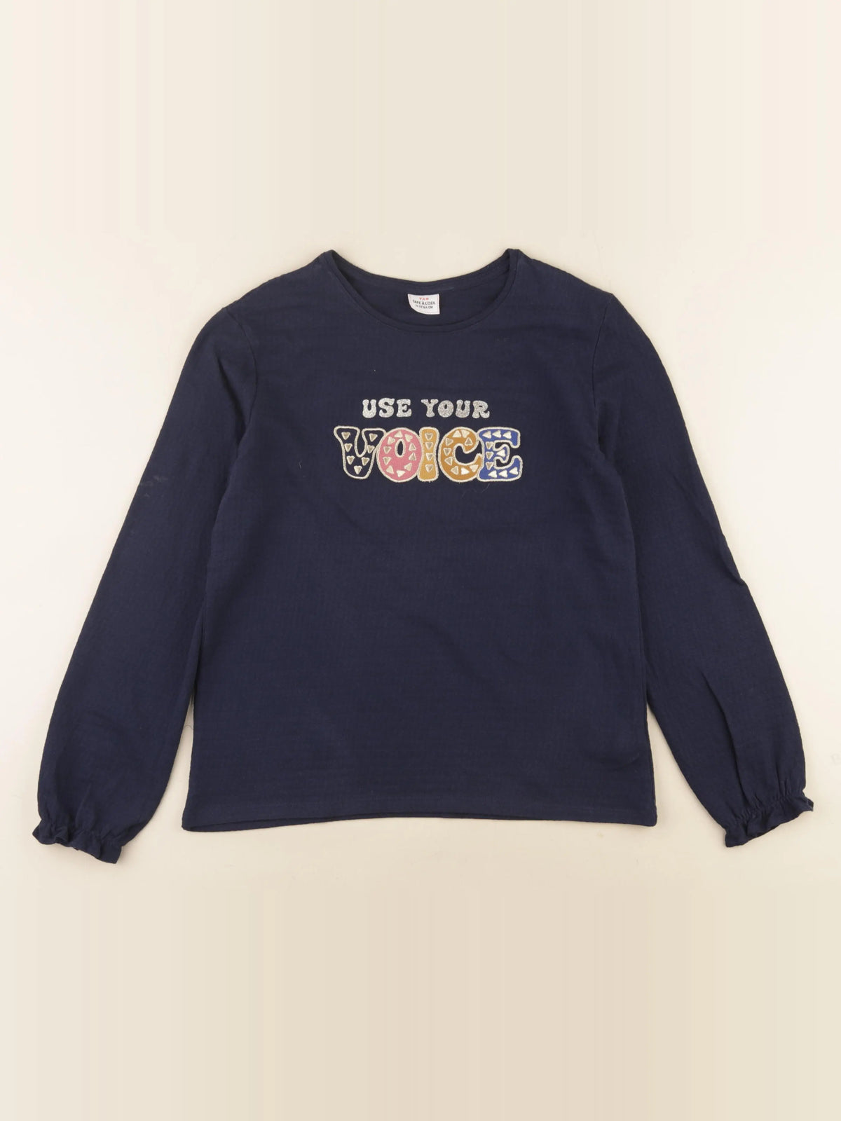 Tape à l'oeil - tee-shirt bleu - 14 ans