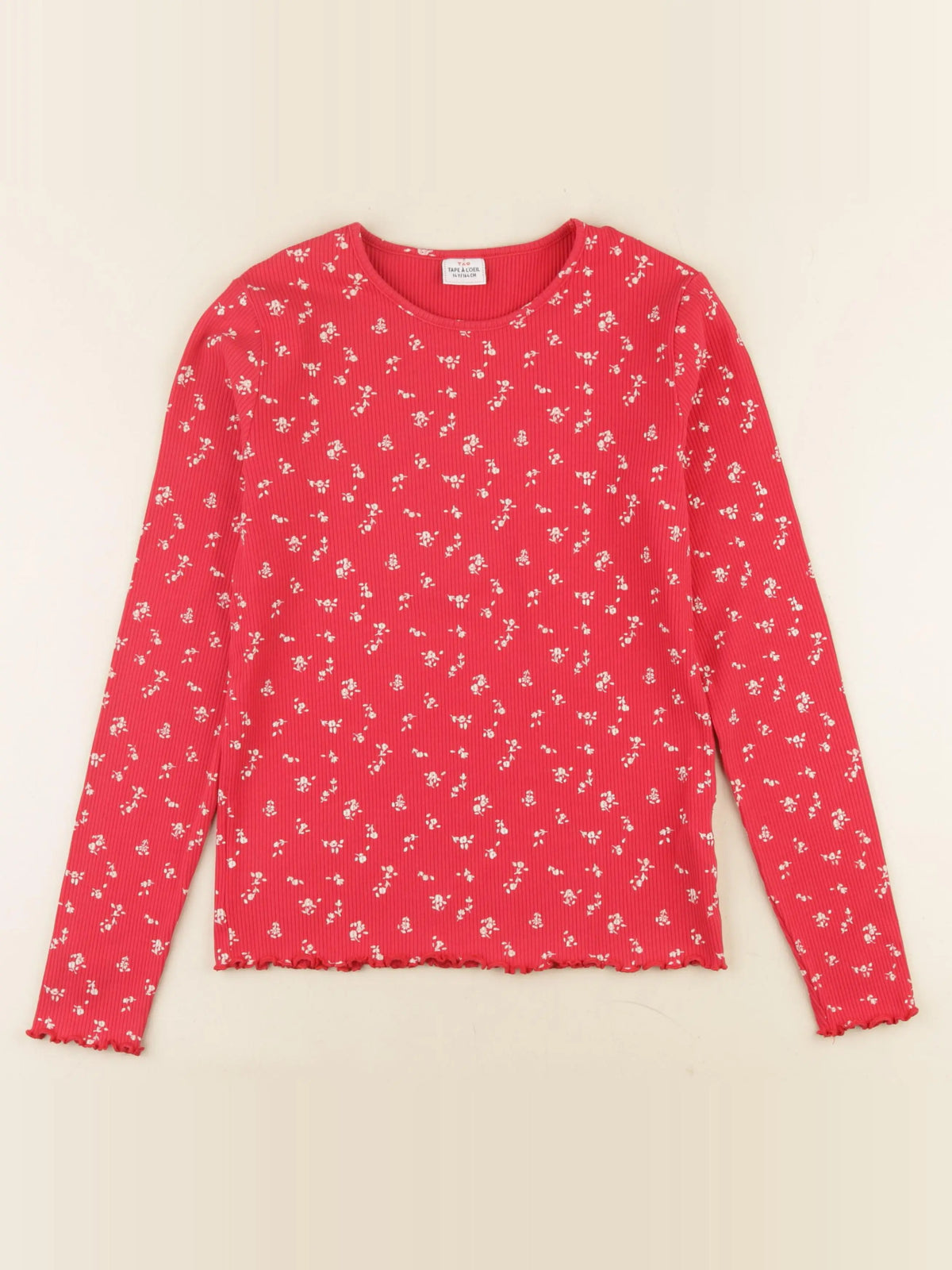 Tape à l'oeil - tee-shirt rouge - 14 ans