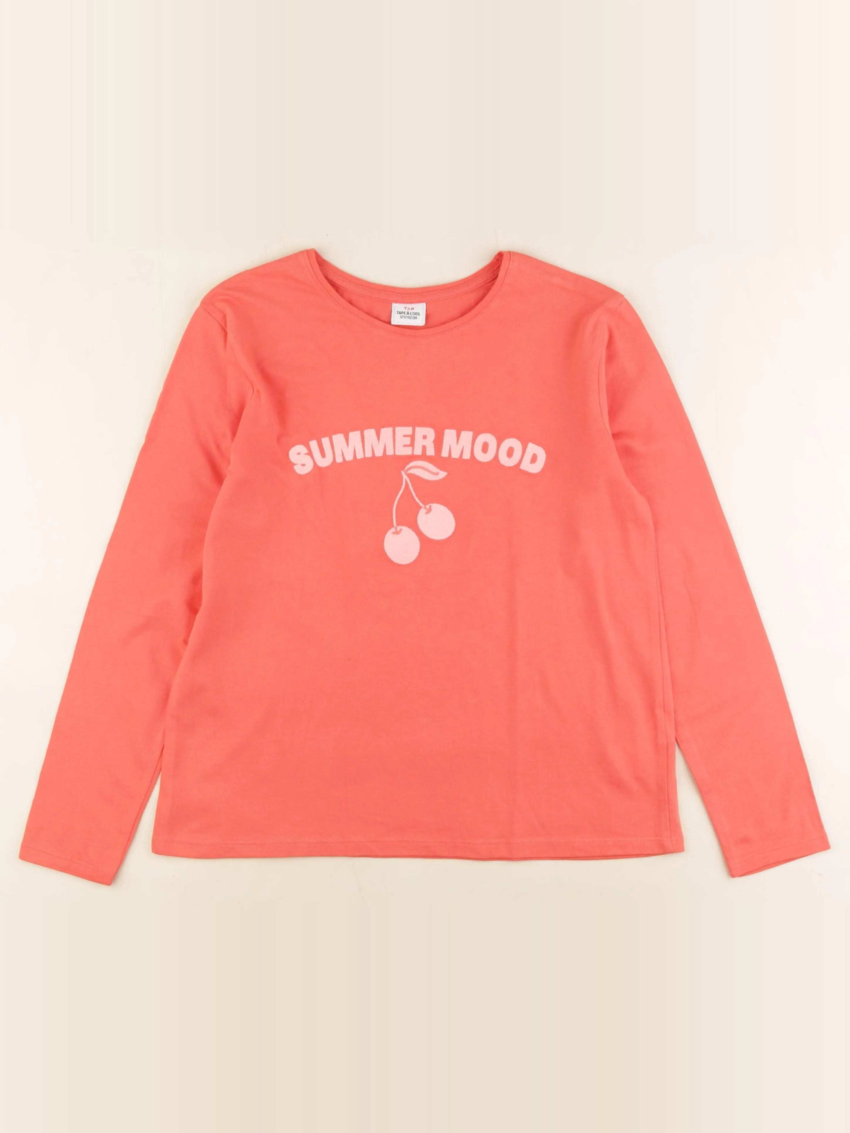 Tape à l'oeil - tee-shirt orange - 12 ans