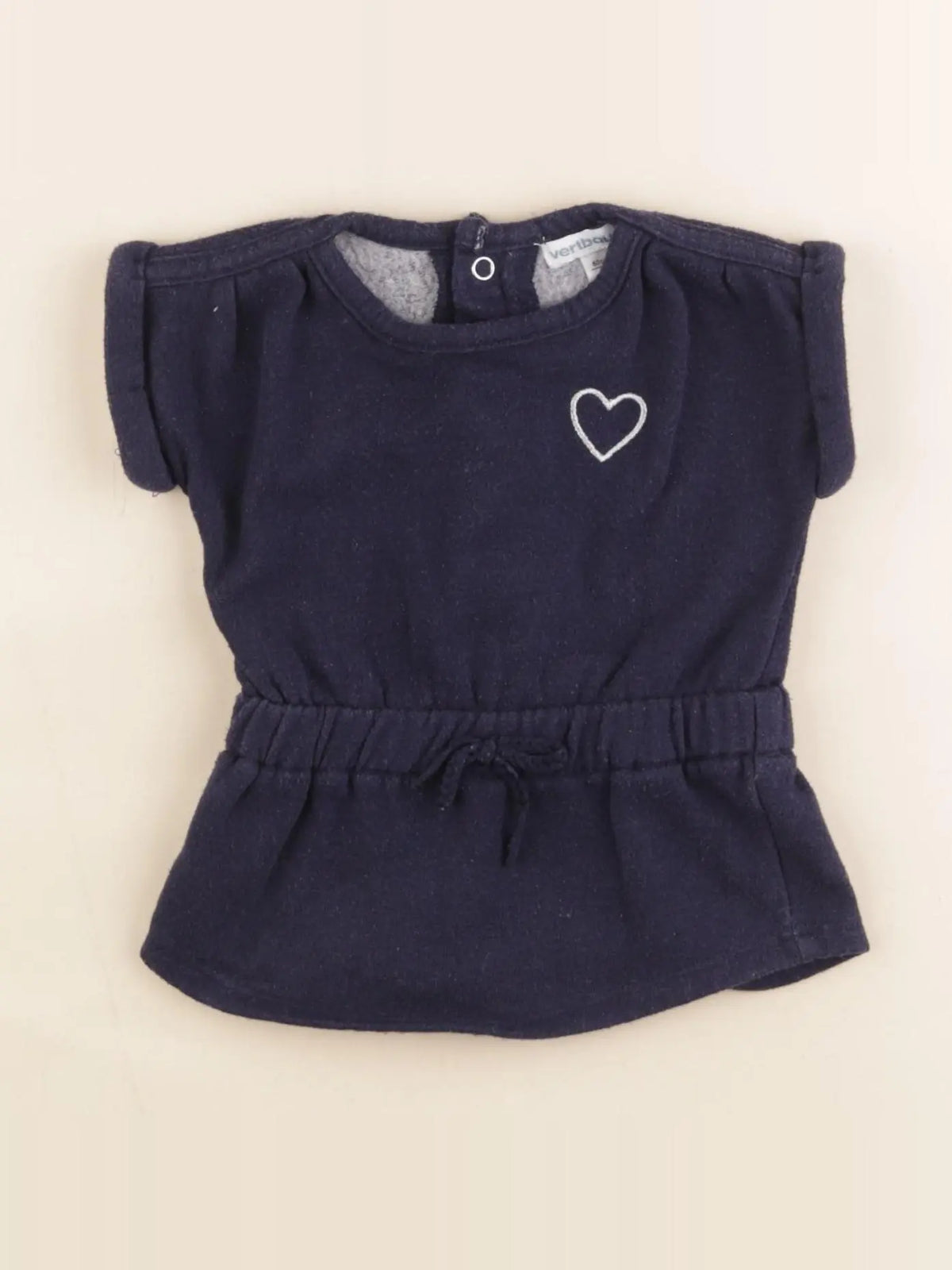 Vertbaudet - robe bleu - 3 mois
