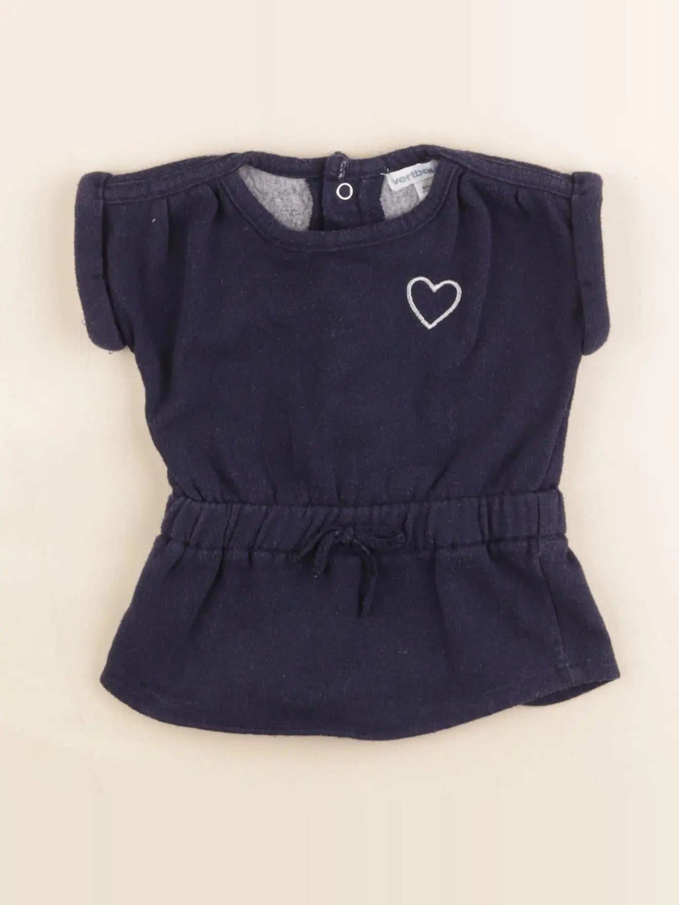 Vertbaudet - robe bleu - 3 mois