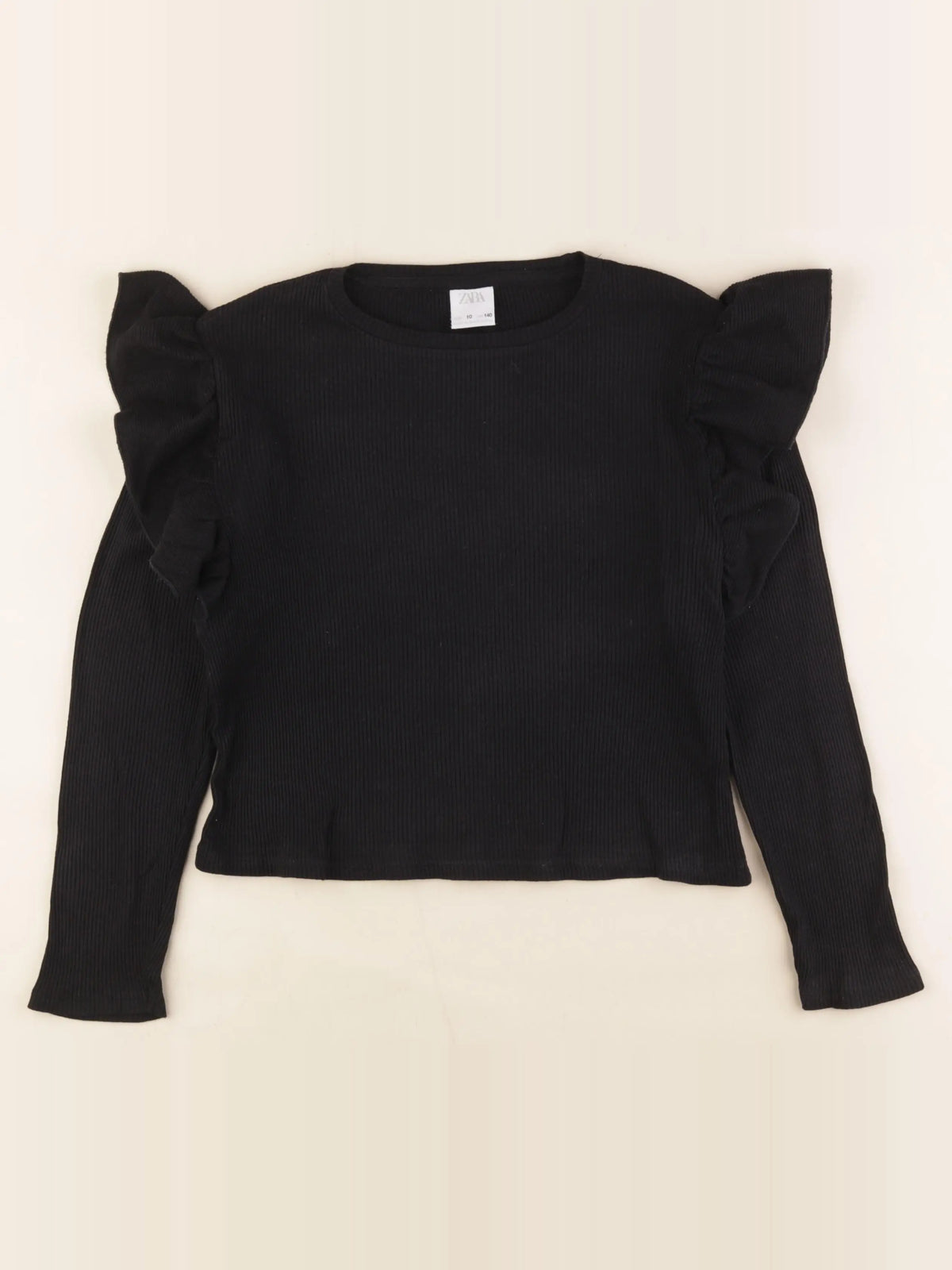 Zara - tee-shirt noir - 10 ans