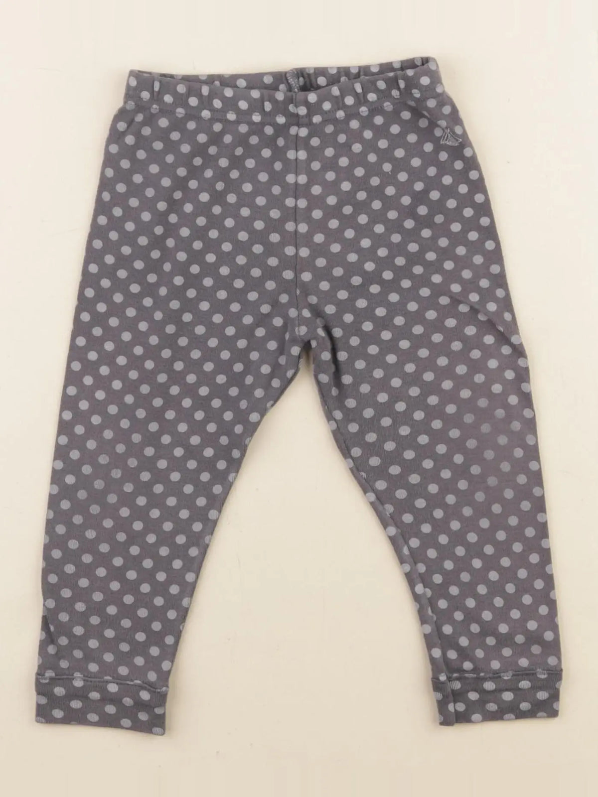 Petit Bateau - legging gris - 18 mois