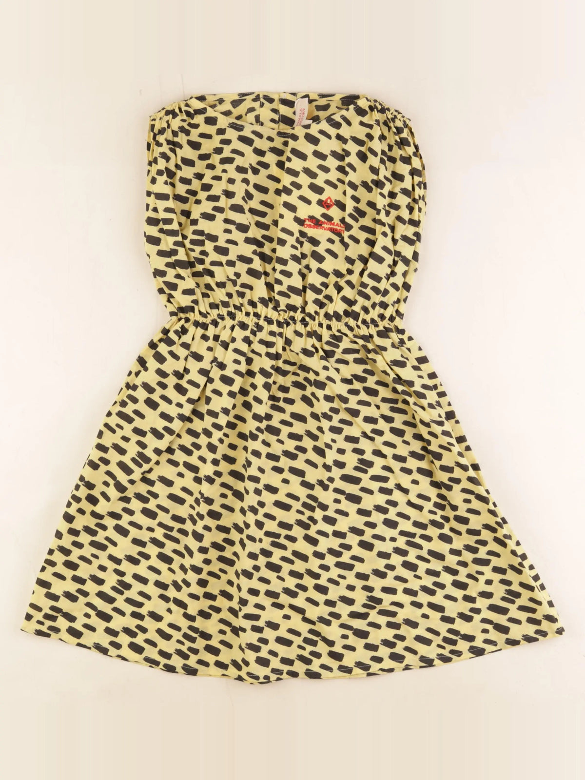 The animals observatory - robe jaune - 8 ans