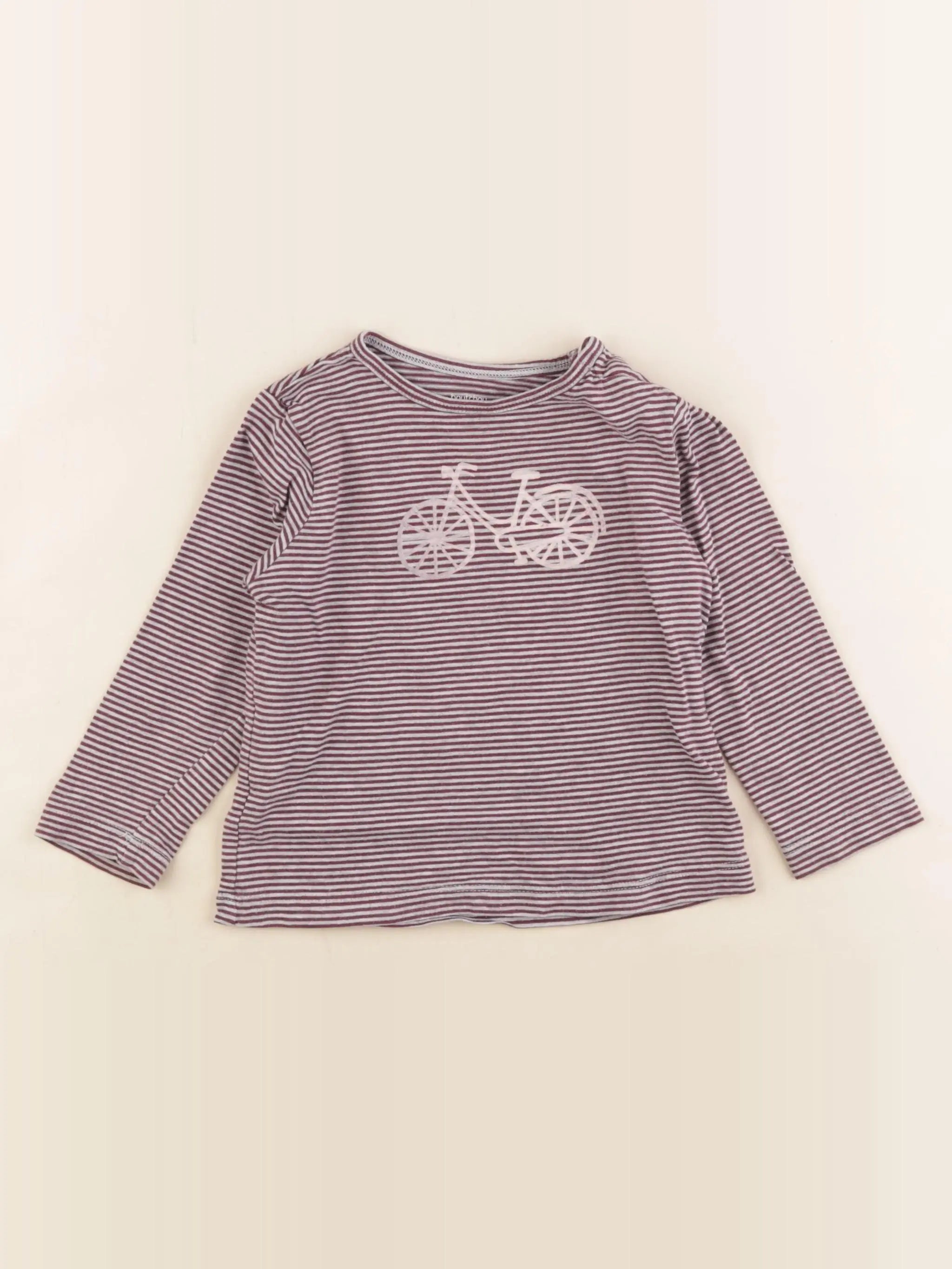 Boutchou - tee-shirt rouge - 18 mois