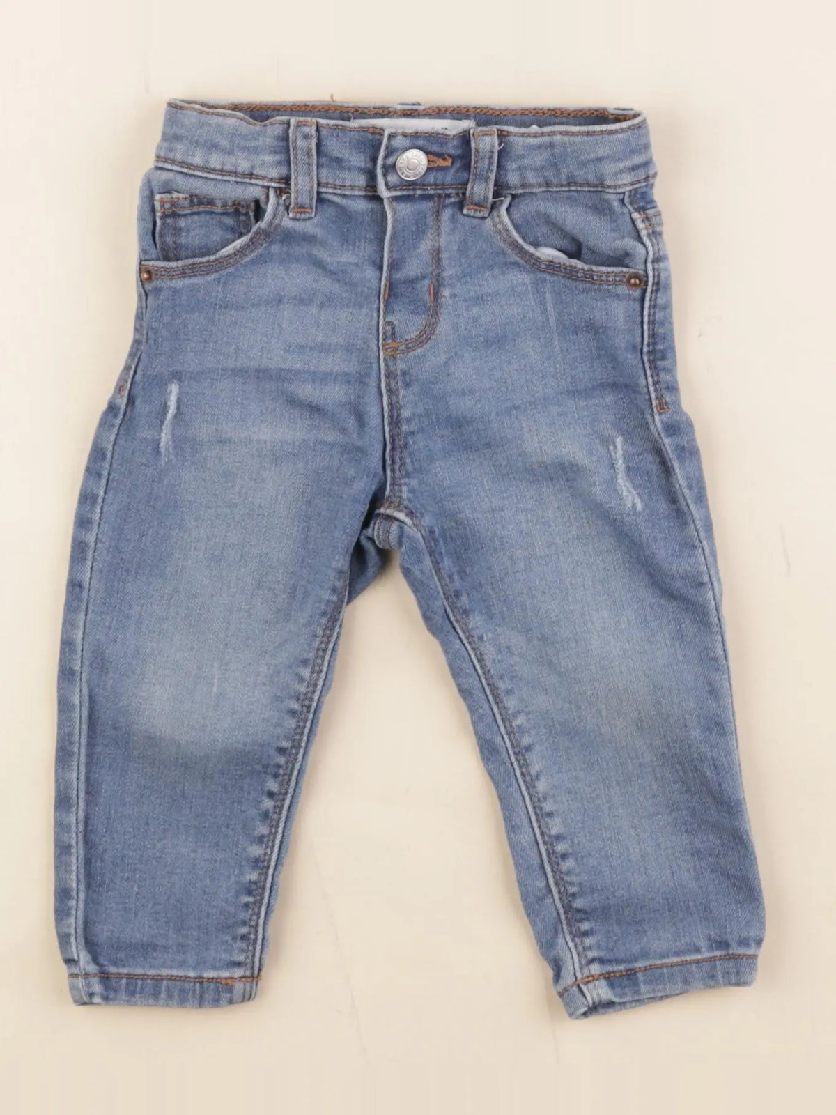 Zara - jean bleu - 9/12 mois