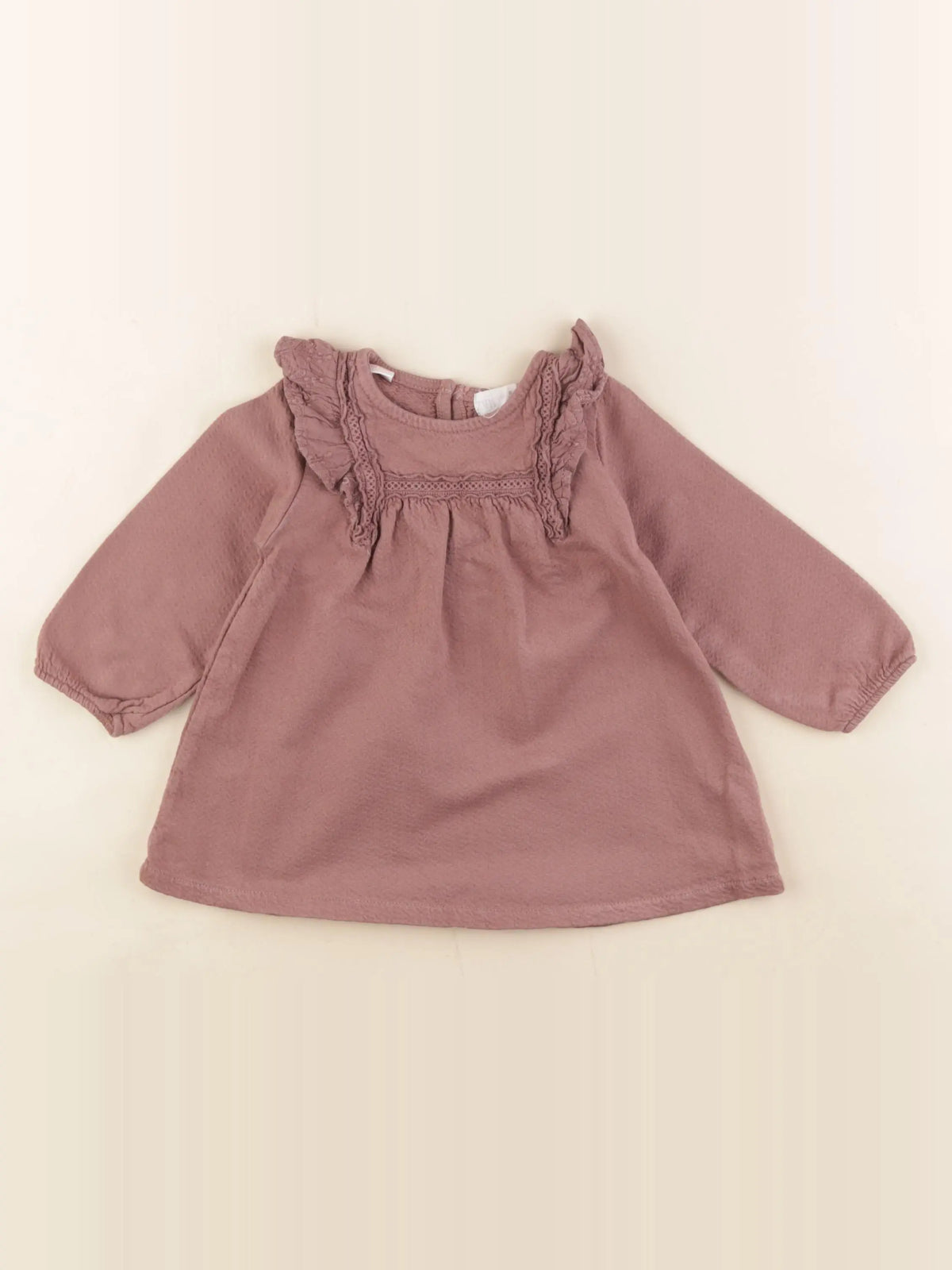 Zara - blouse rose - 9/12 mois