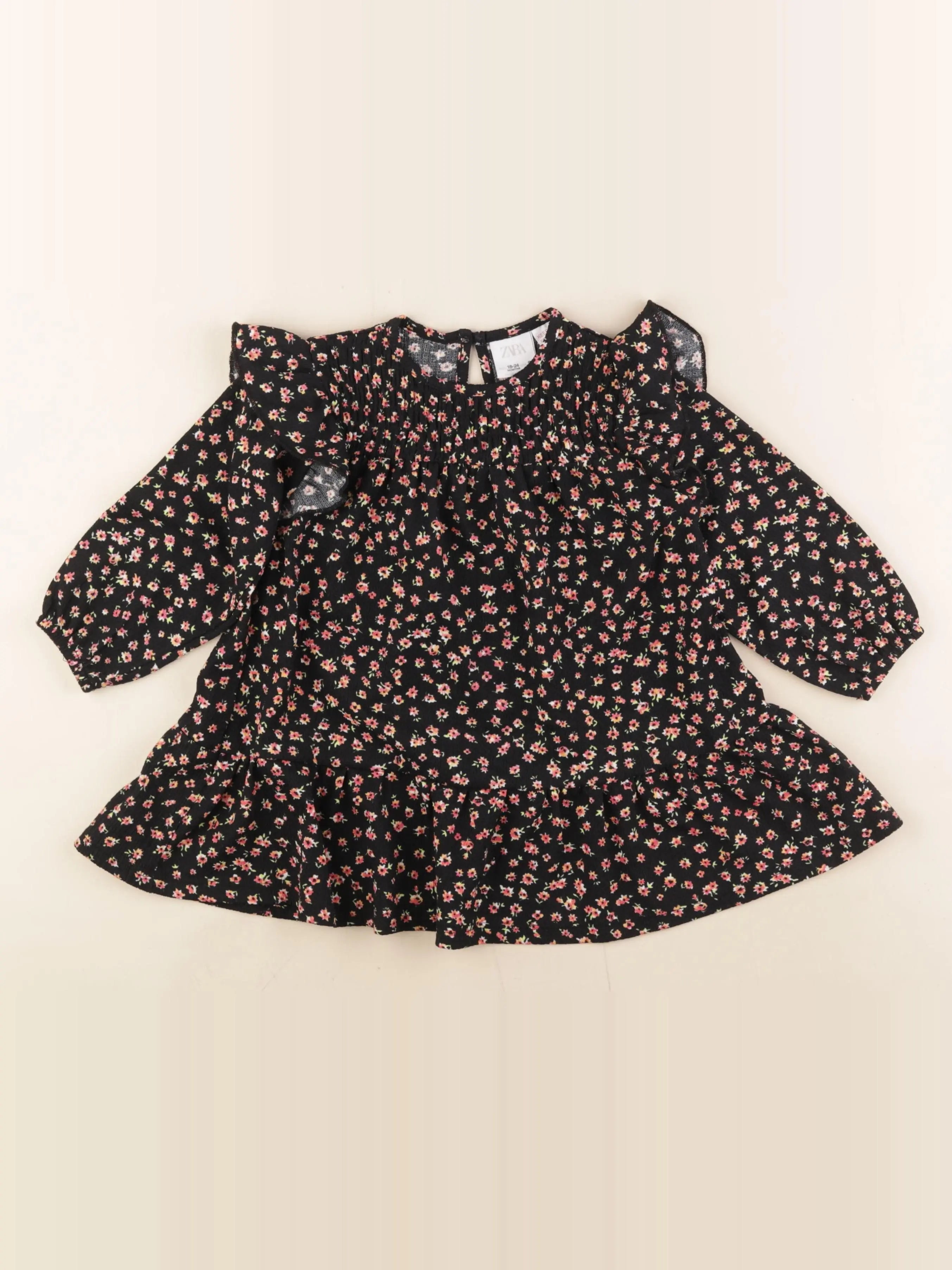 Zara - robe multicolore - 18/24 mois