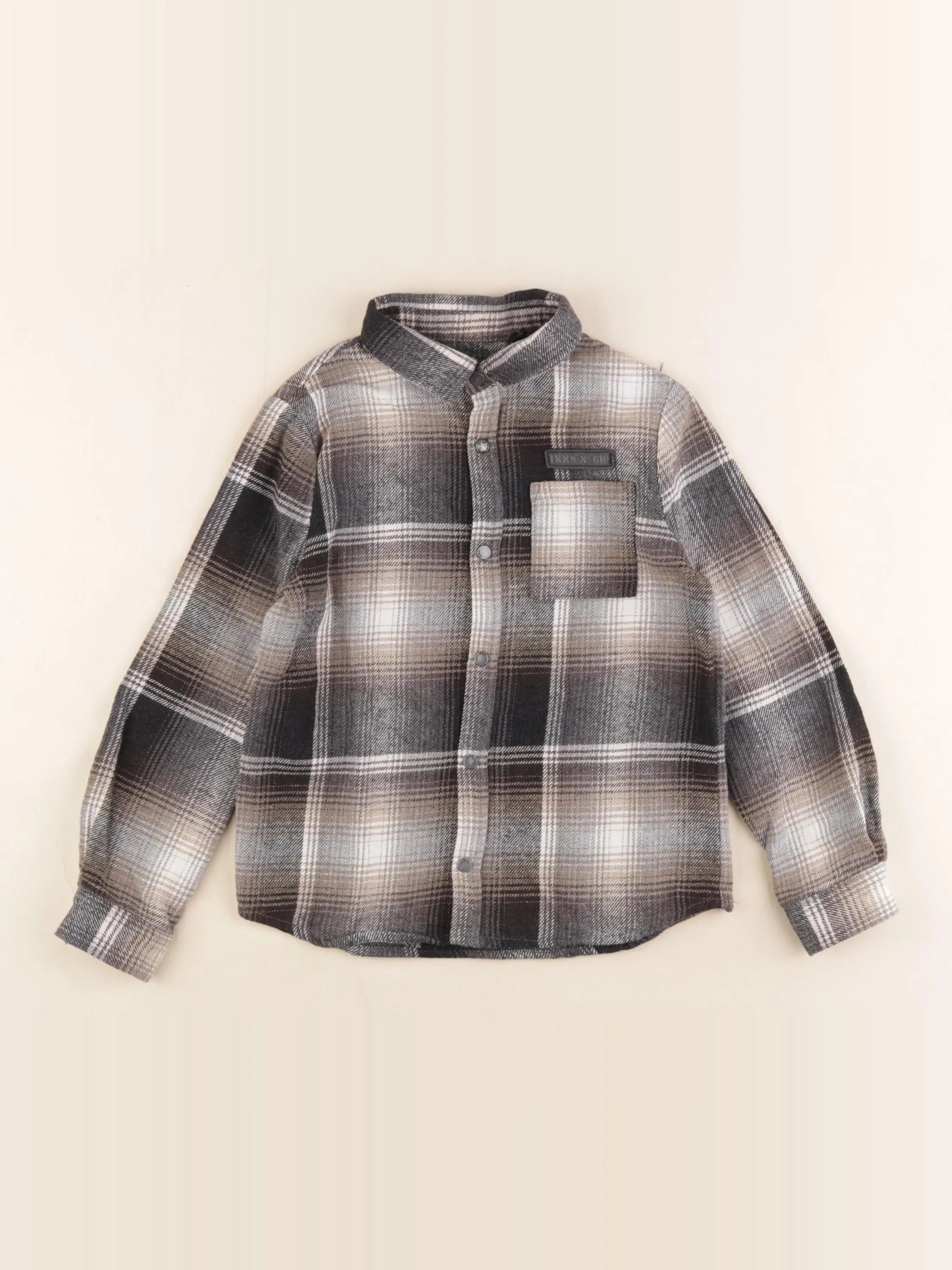 IKKS - chemise marron - 6 ans