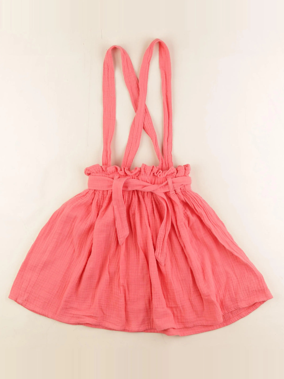 Vertbaudet - jupe orange - 9 ans