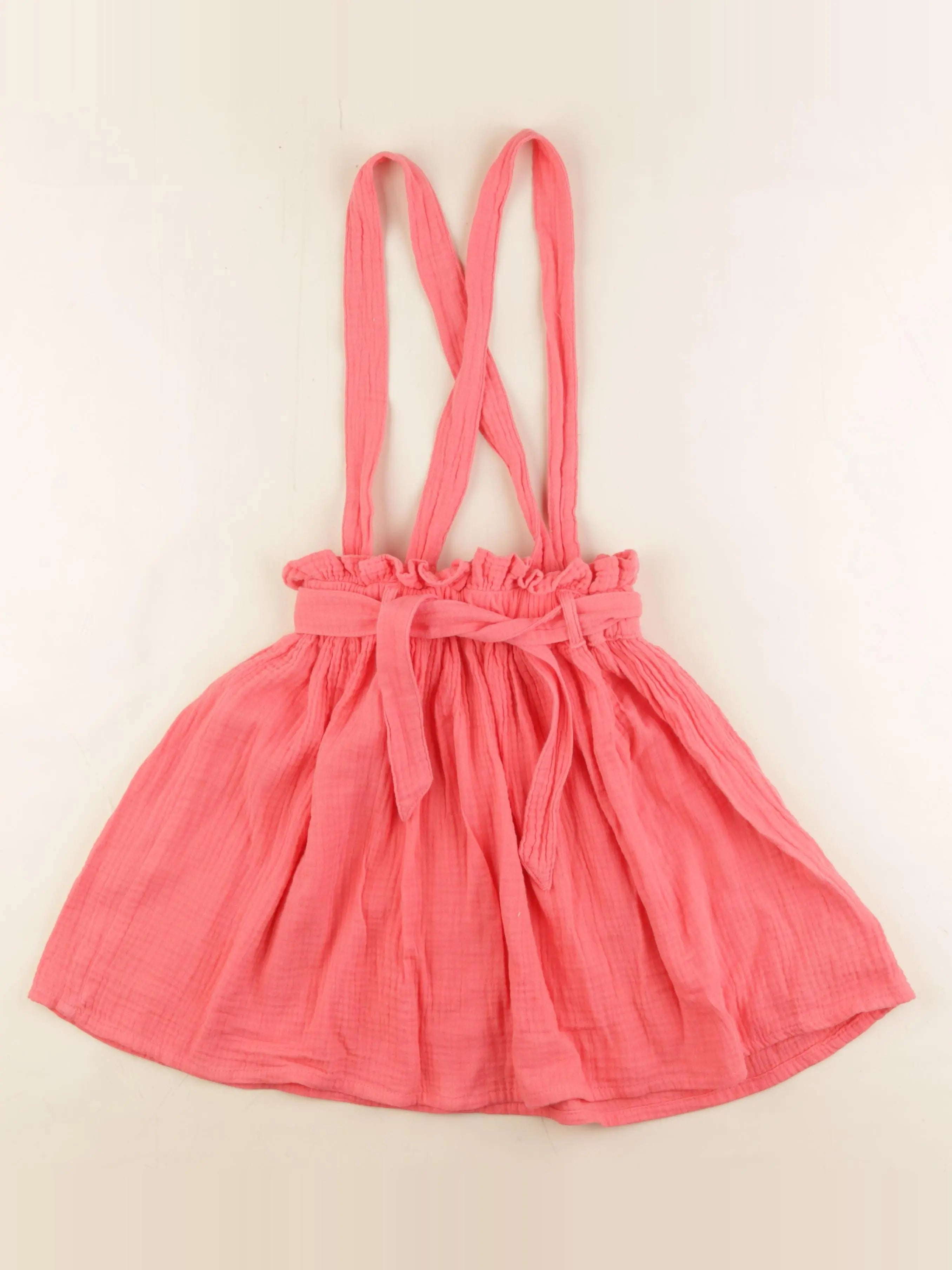 Vertbaudet - jupe orange - 9 ans