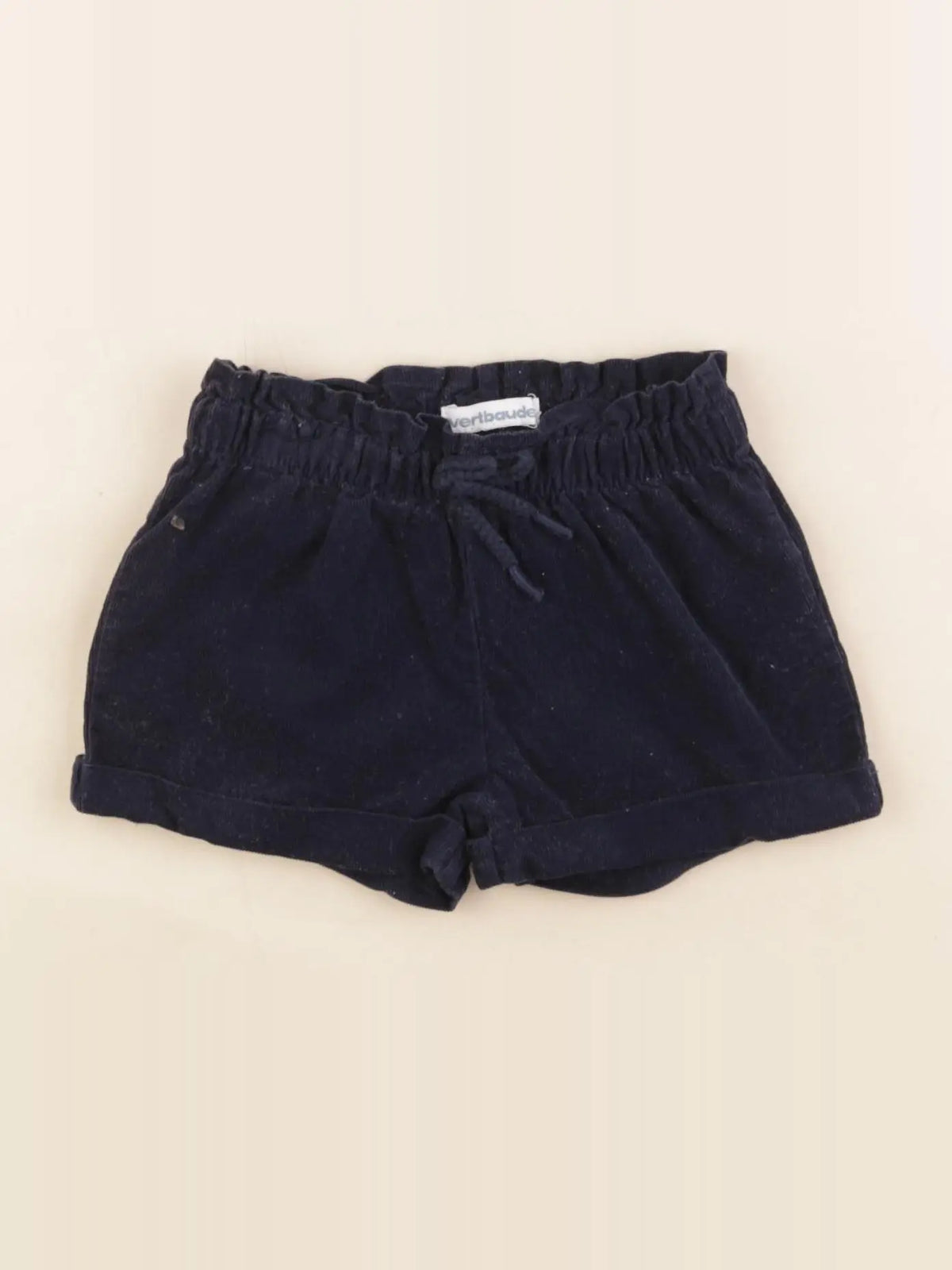 Vertbaudet - short bleu - 18 mois