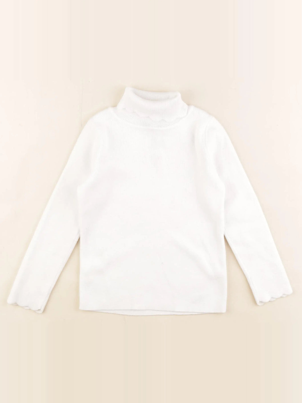 Jacadi - pull blanc - 4 ans