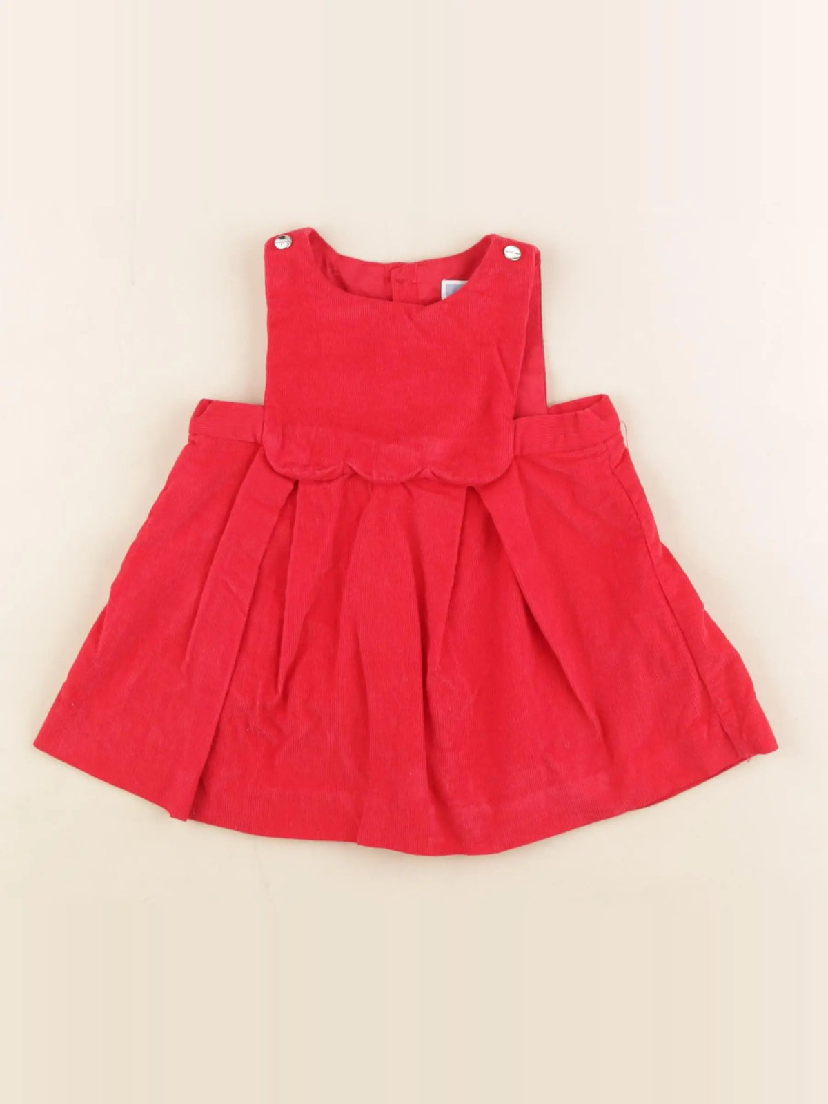 Jacadi - robe rouge - 6 mois