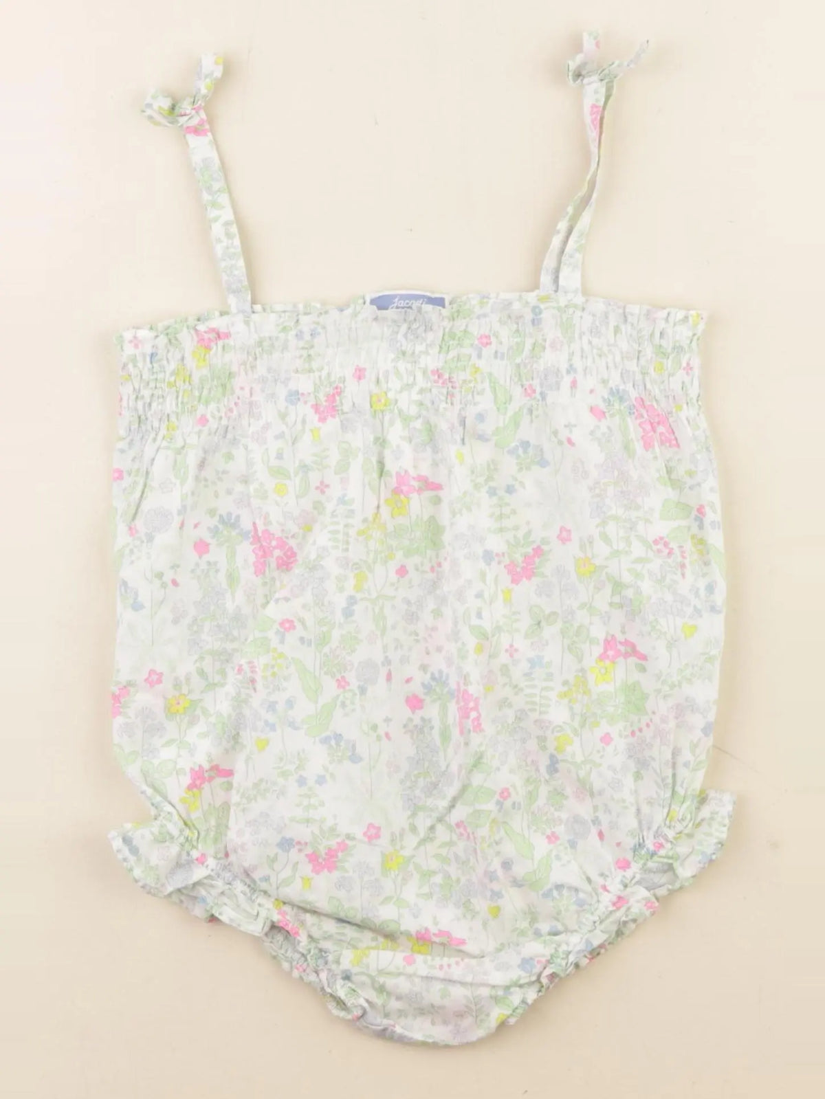Jacadi - combinaison liberty multicolore - 24 mois