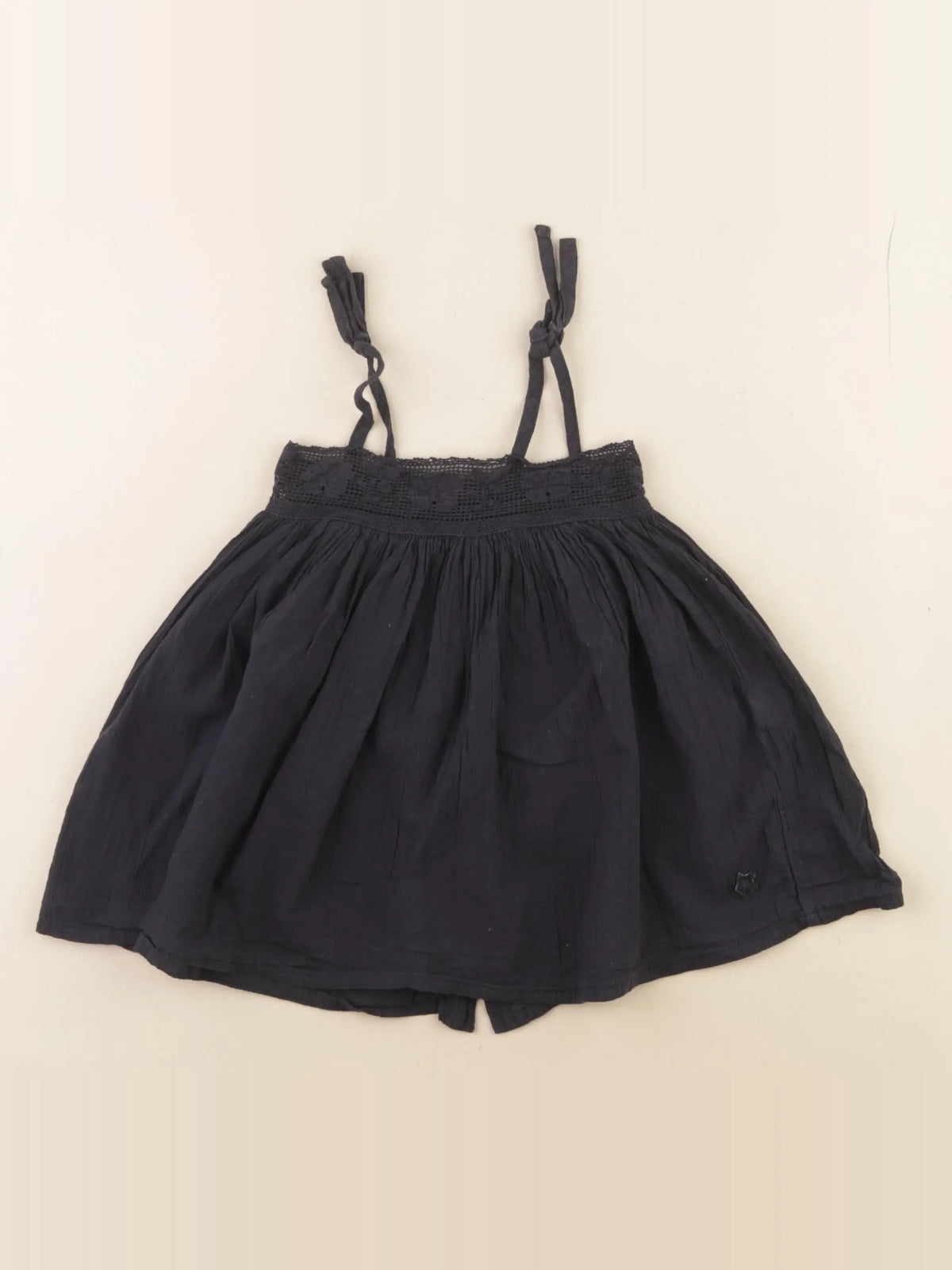 Tocoto vintage - robe bleu - 9 mois
