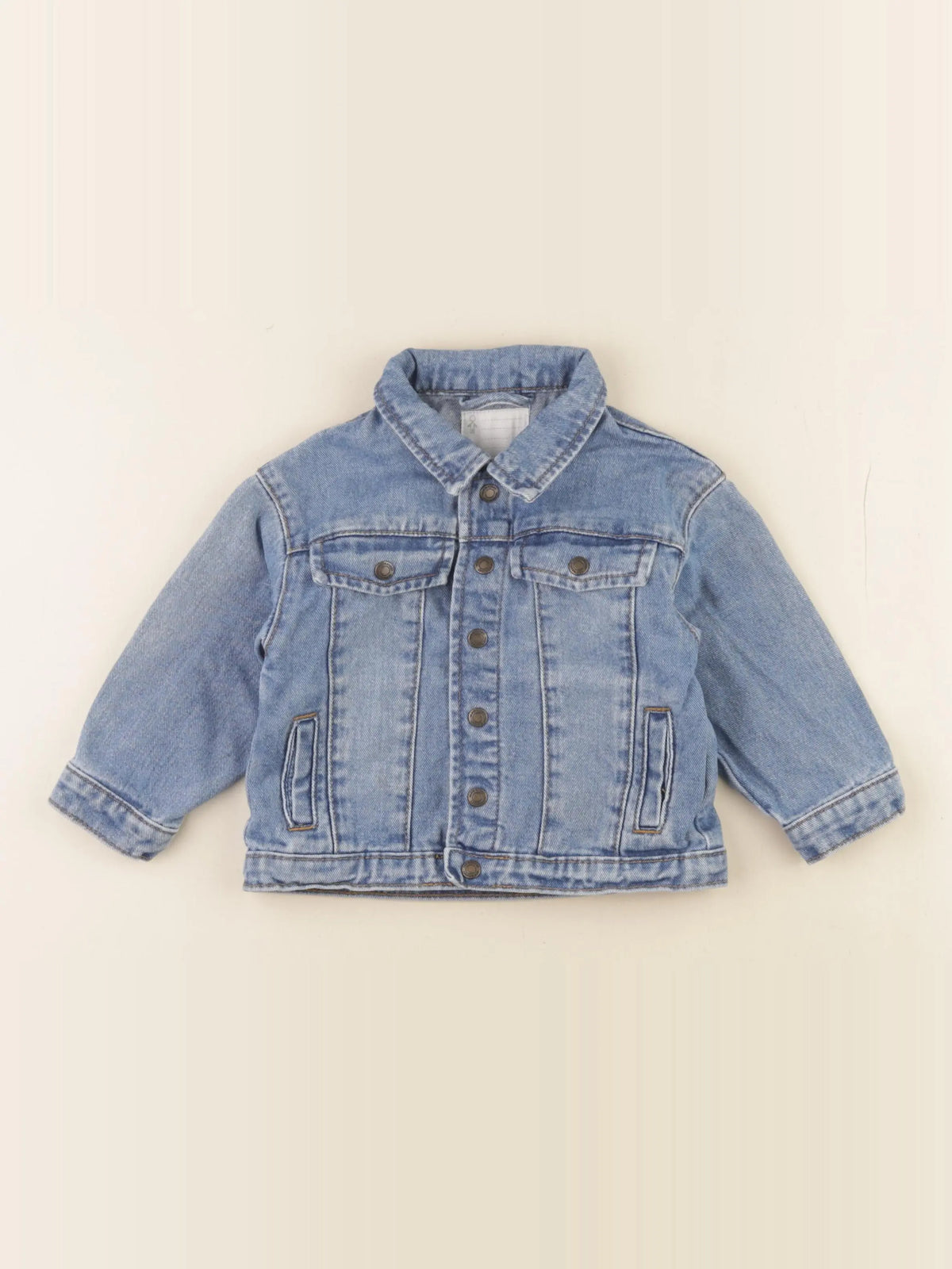 Vertbaudet - veste bleu - 18 mois