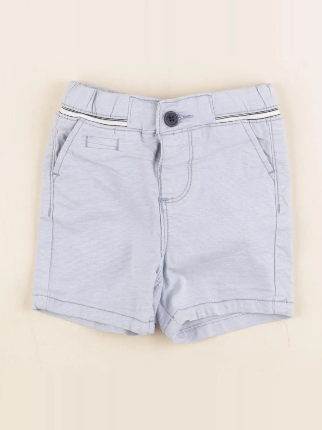 Tape à l'oeil - short bleu - 6 mois