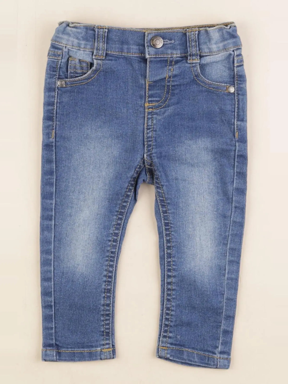 Tape à l'oeil - pantalon bleu - 6 mois