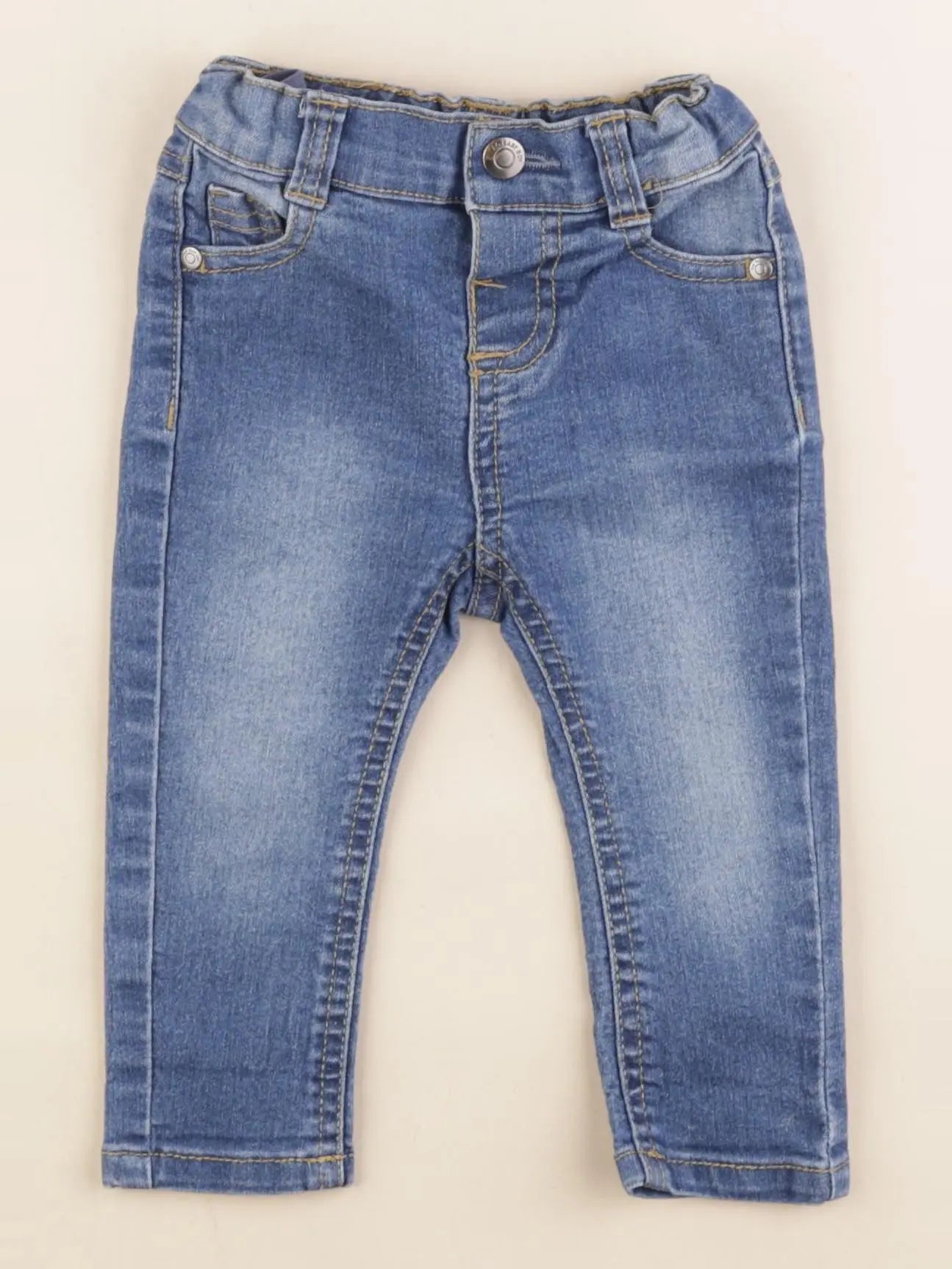 Tape à l'oeil - pantalon bleu - 6 mois