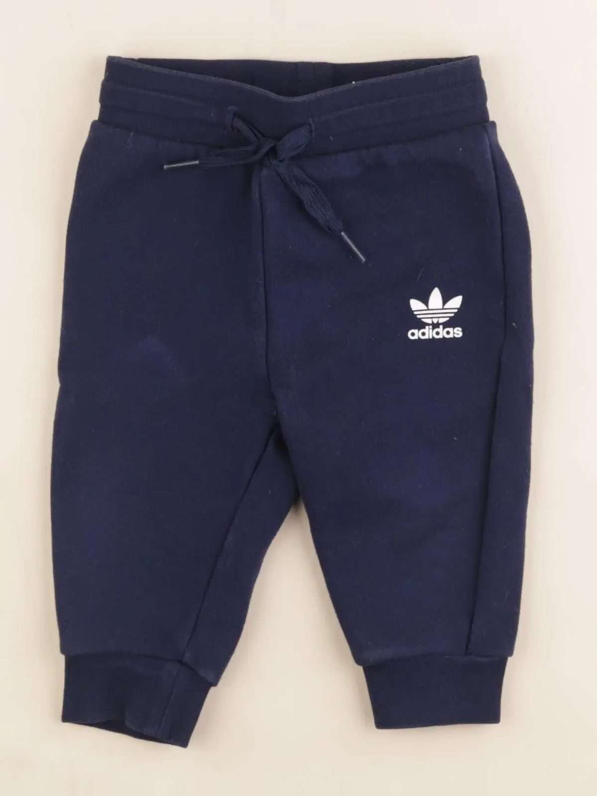 Adidas - jogging bleu - 6/9 mois