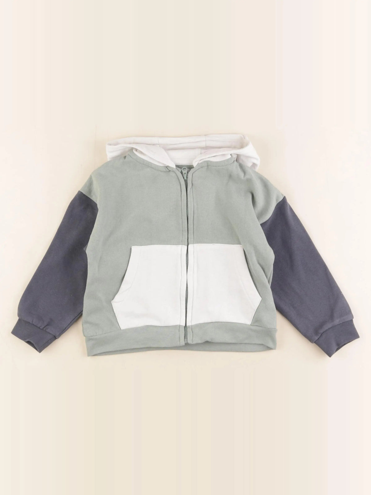 Vertbaudet - sweat vert - 36 mois
