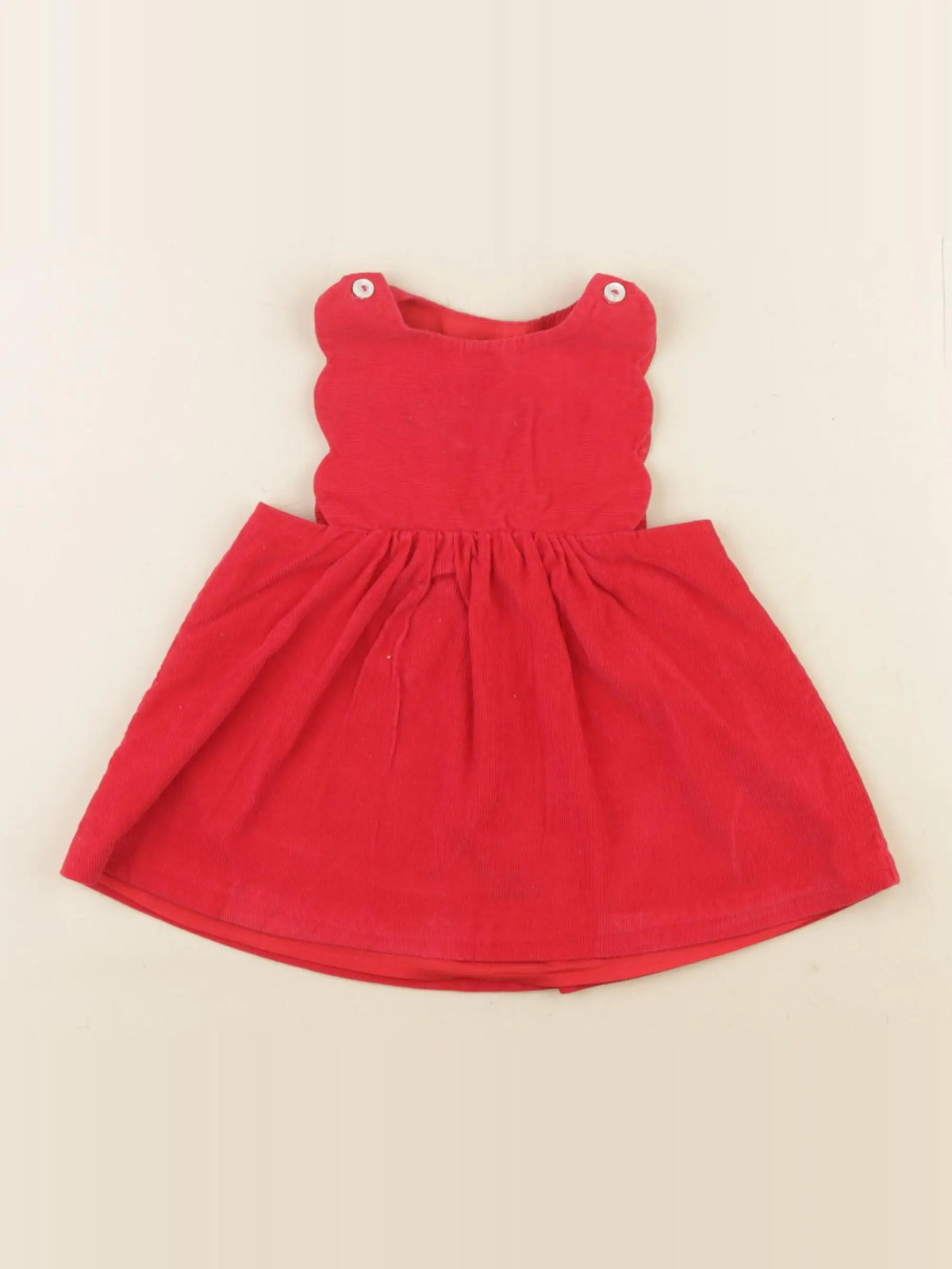 Jacadi - robe rouge - 6 mois