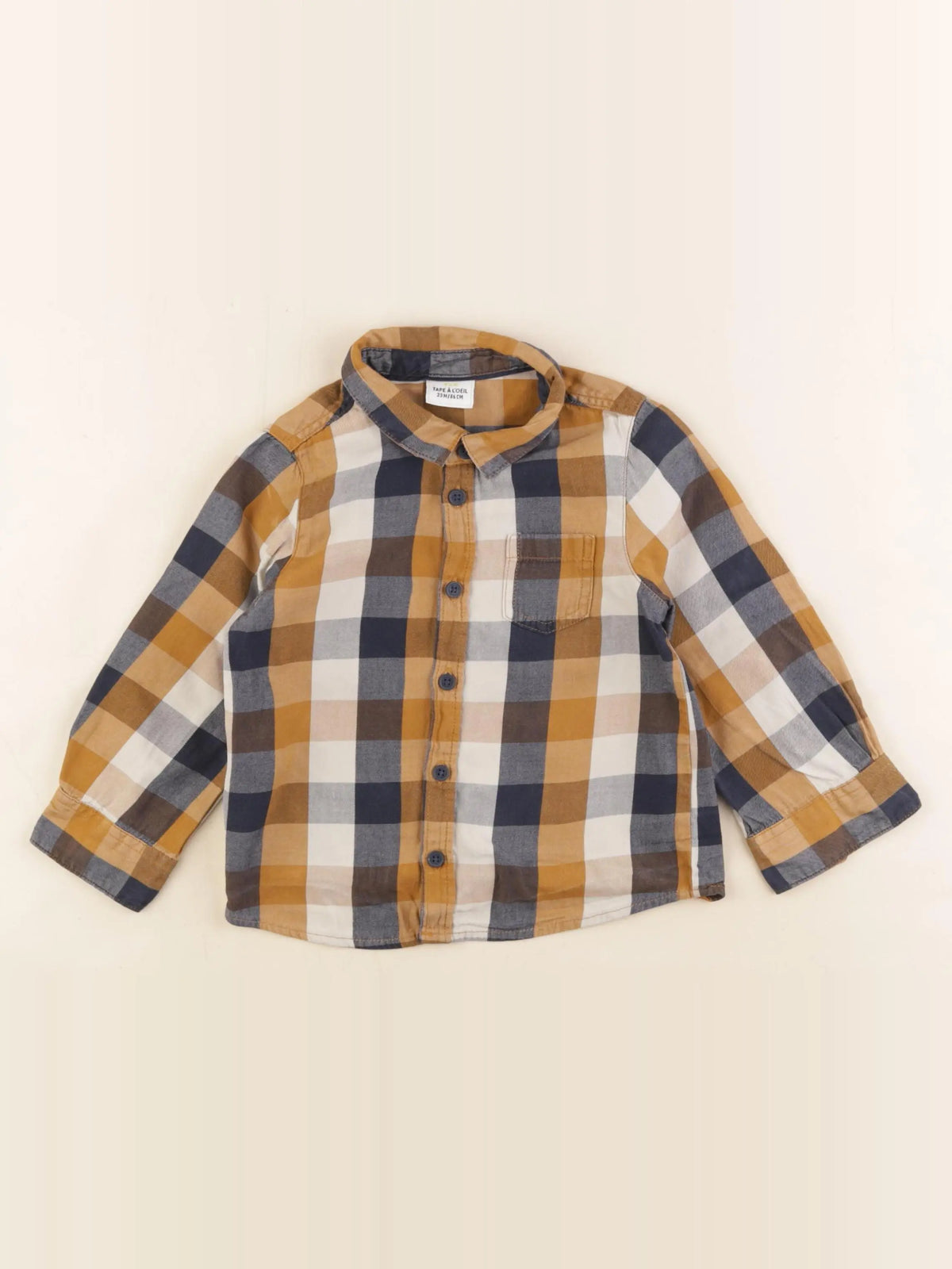 Tape à l'oeil - chemise marron - 24 mois