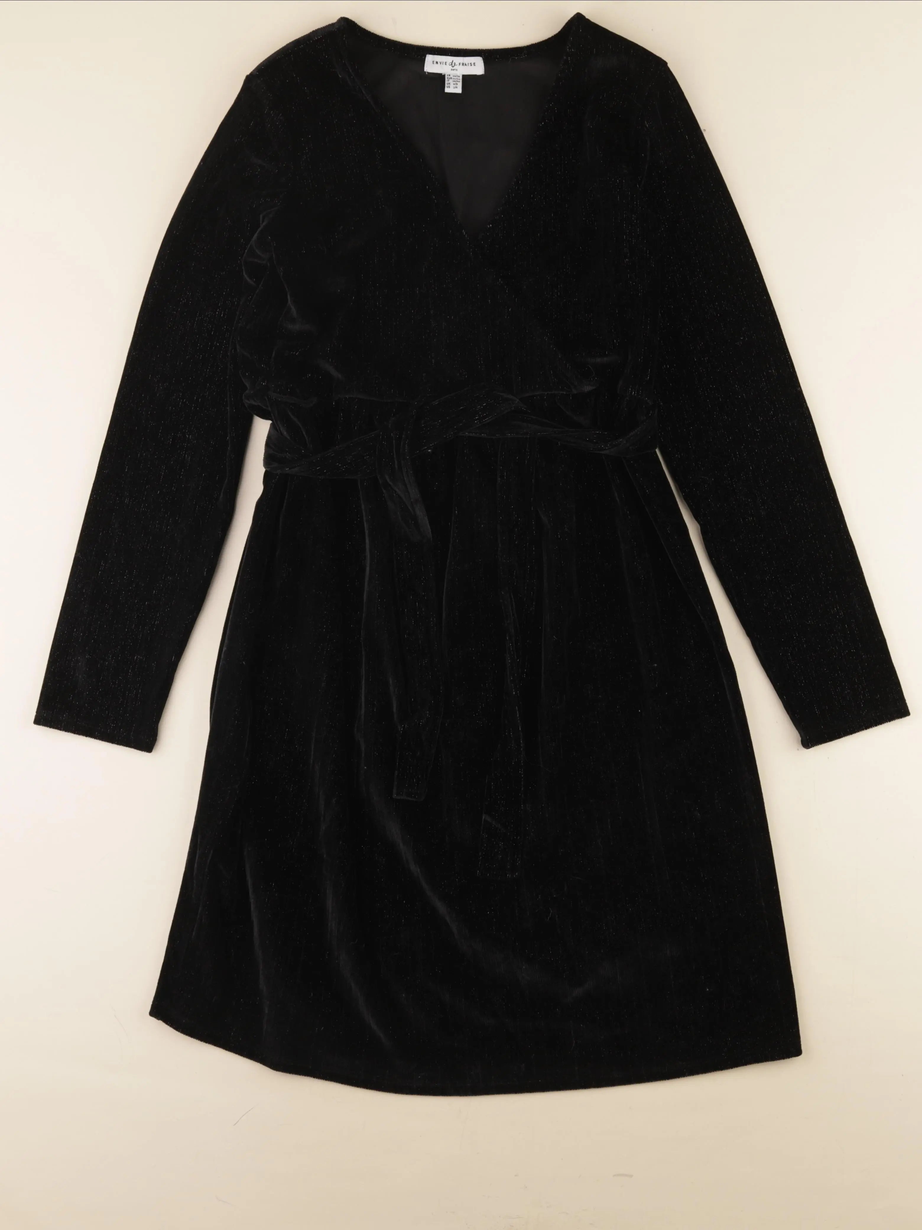 Envie de fraise - robe grossesse, allaitement noir, argent - 34 à 36
