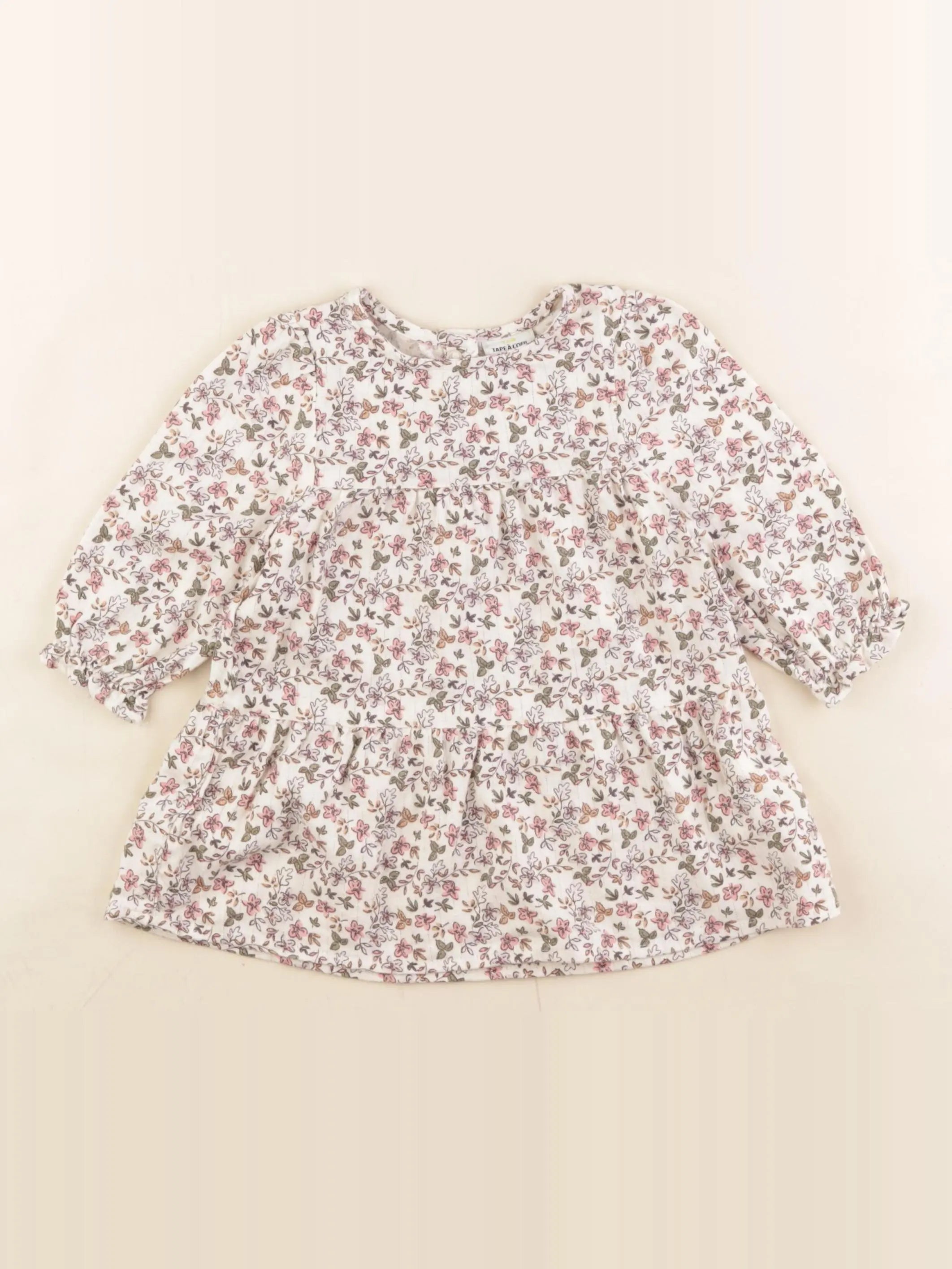 Tape à l'oeil - robe multicolore - 12 mois