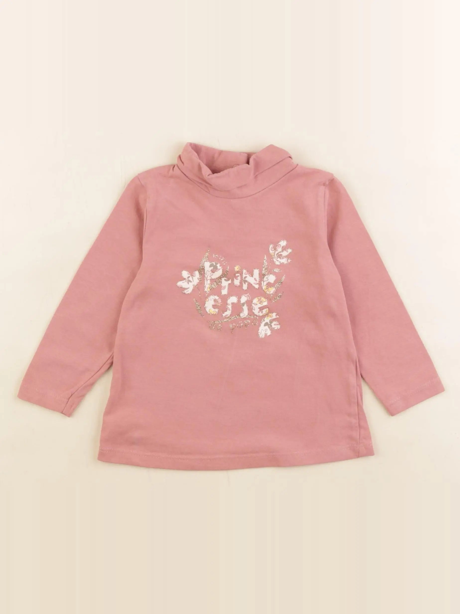 Tape à l'oeil - tee-shirt rose - 12 mois