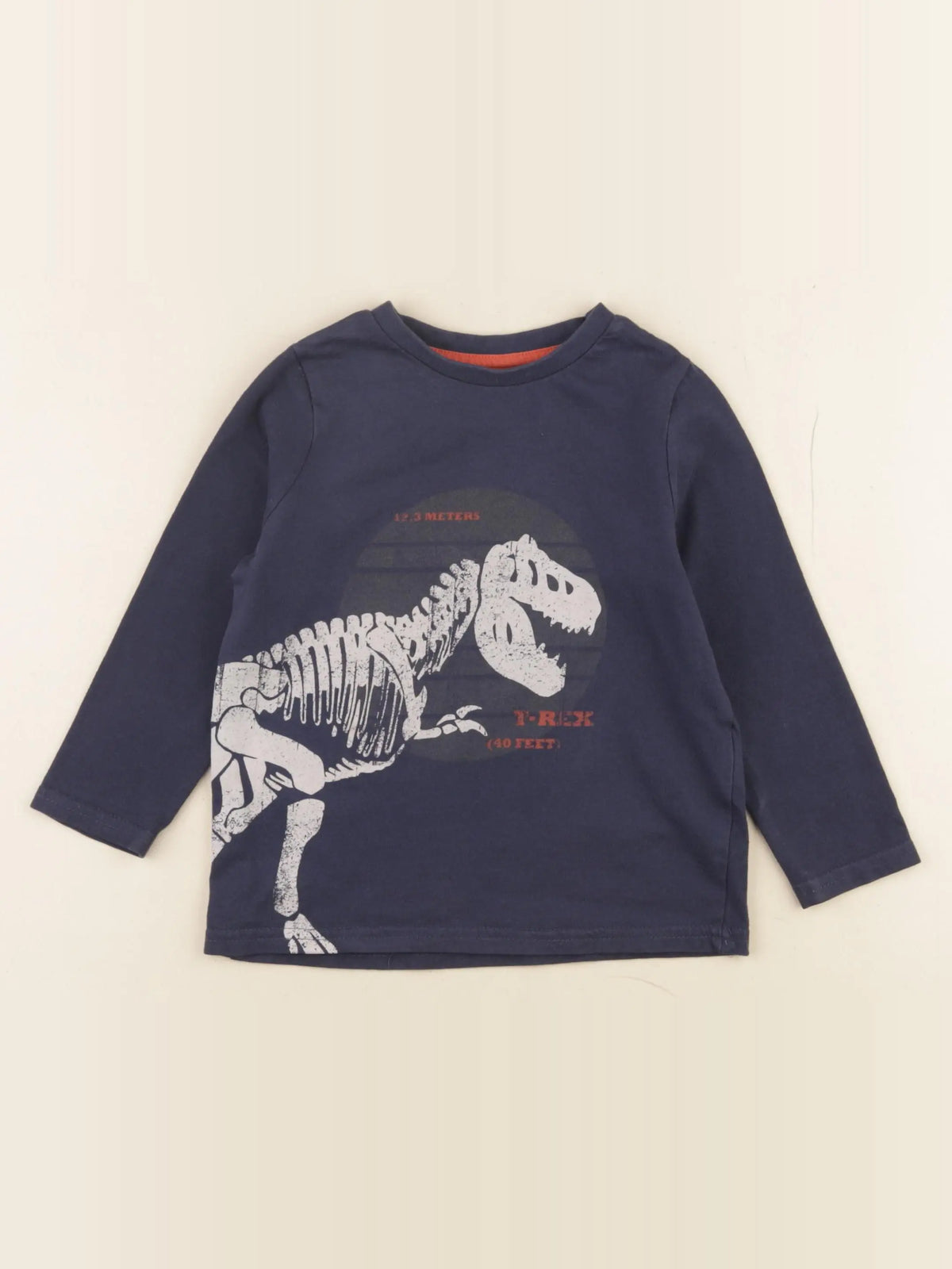 Vertbaudet - tee-shirt bleu - 3 ans