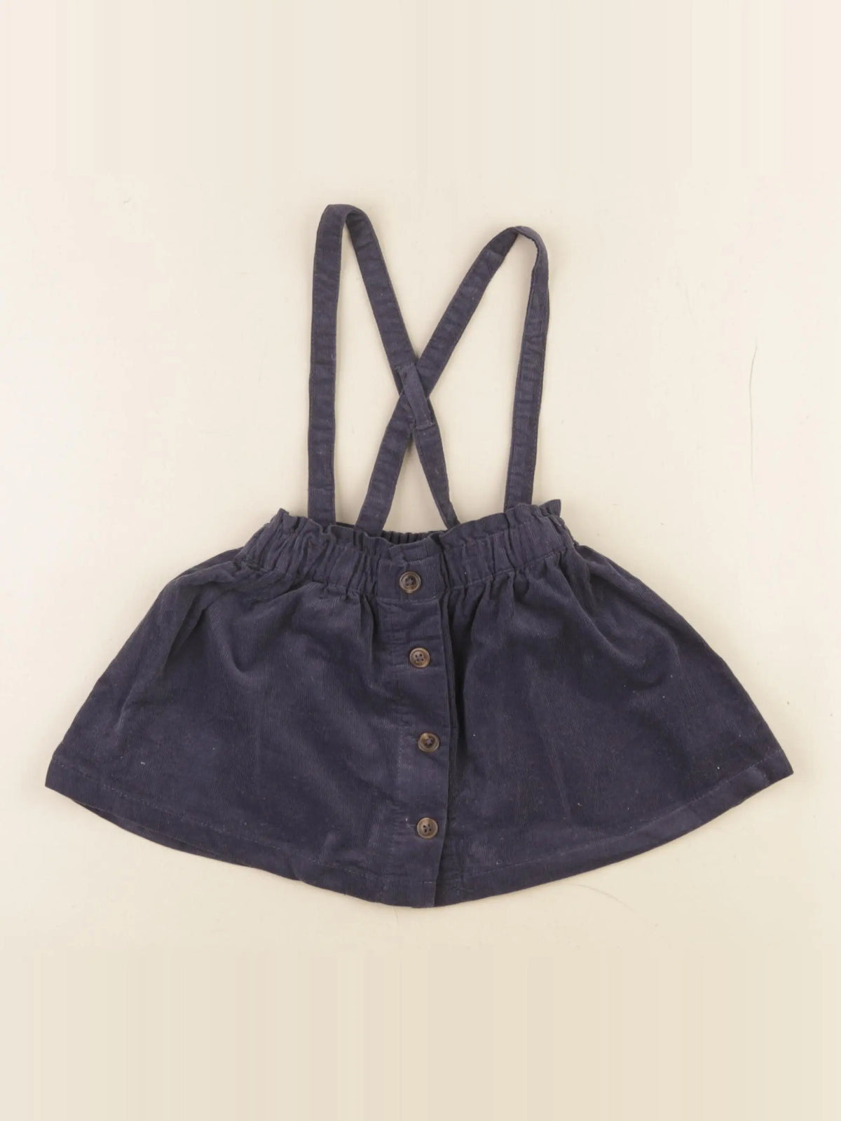 Vertbaudet - jupe bleu - 12 mois