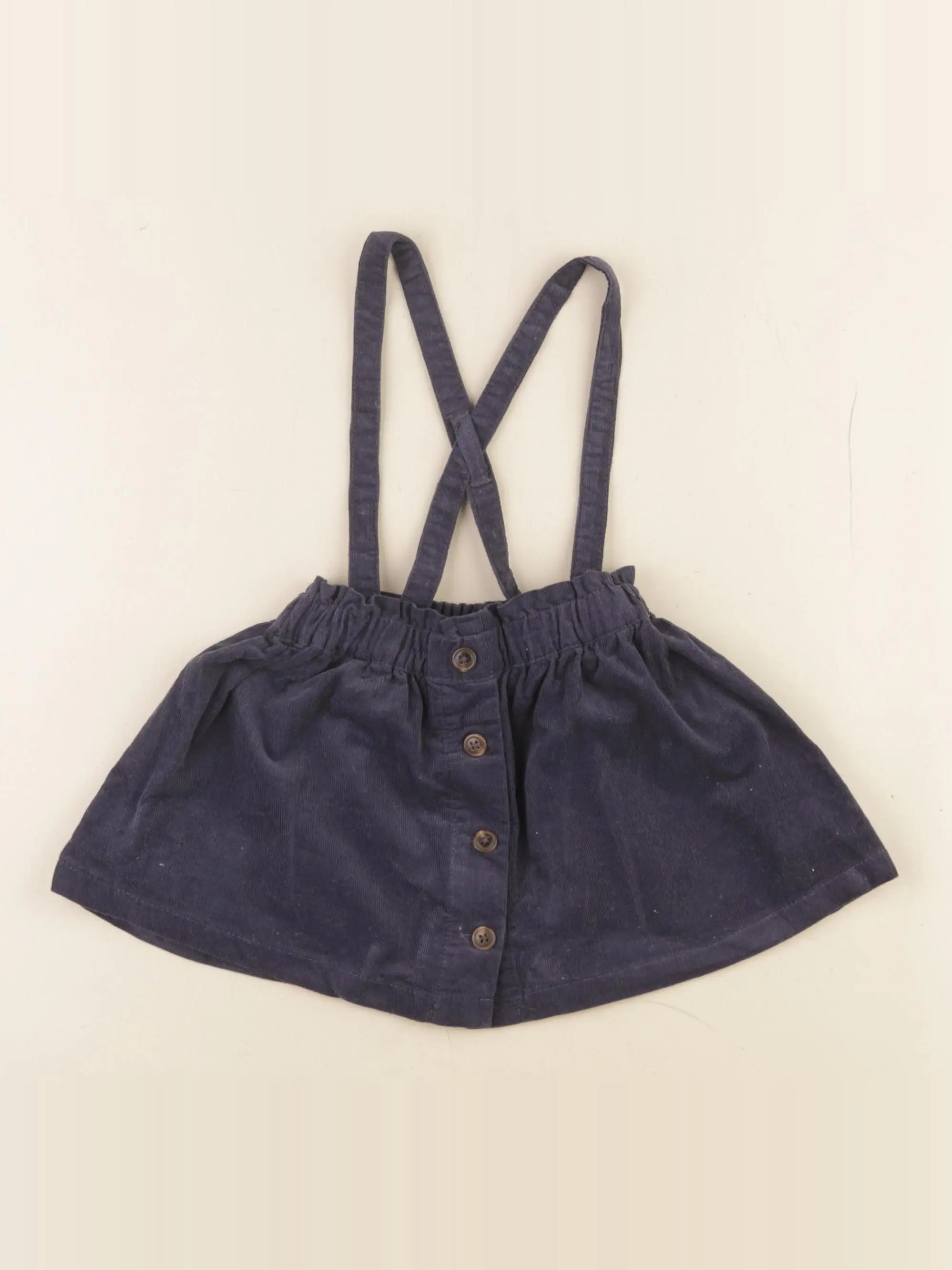 Vertbaudet - jupe bleu - 12 mois