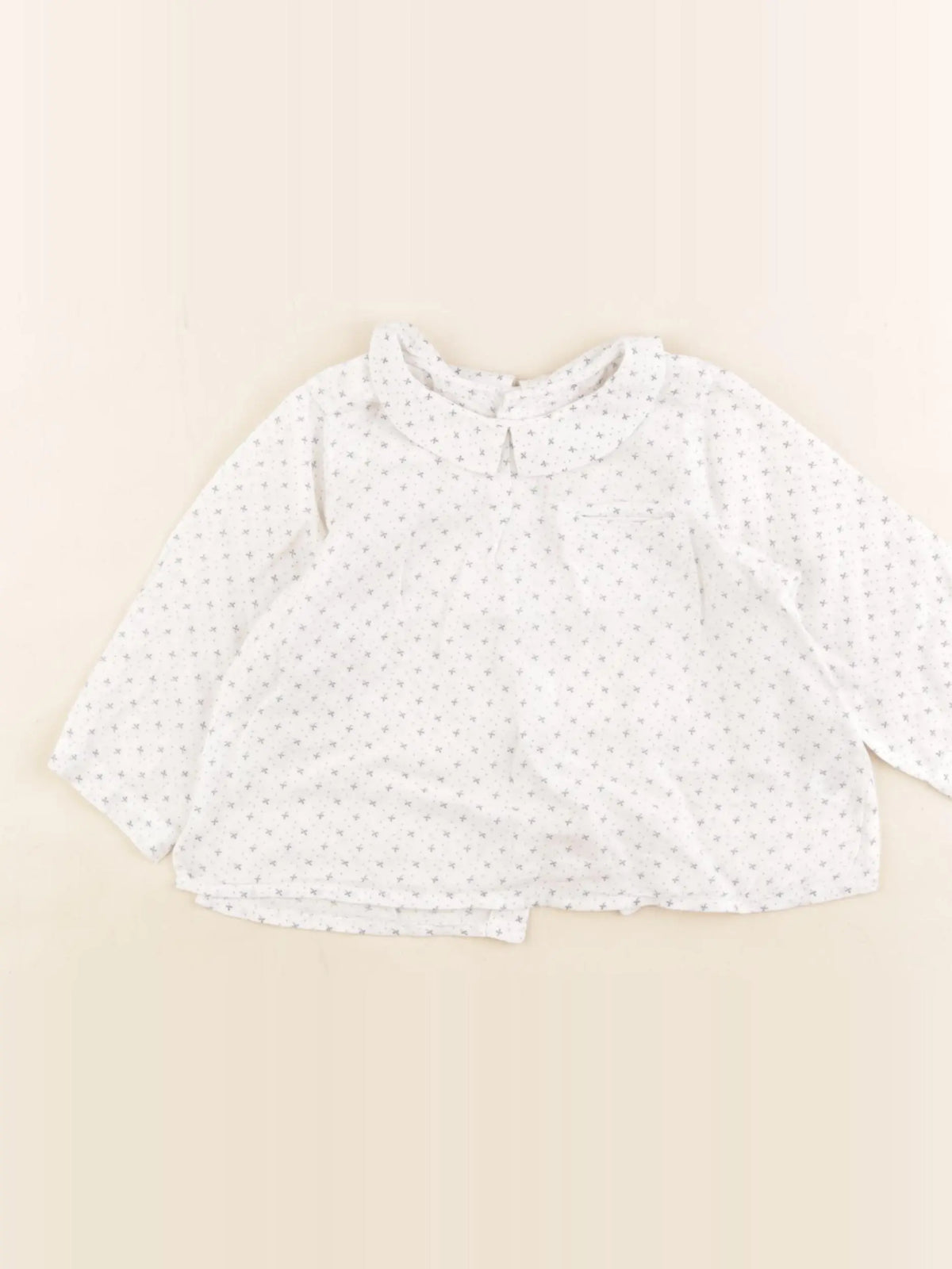 Bonpoint - blouse blanc - 12 mois