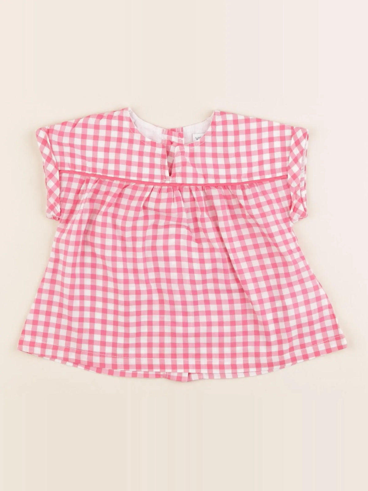 Vertbaudet - blouse rose - 6 mois