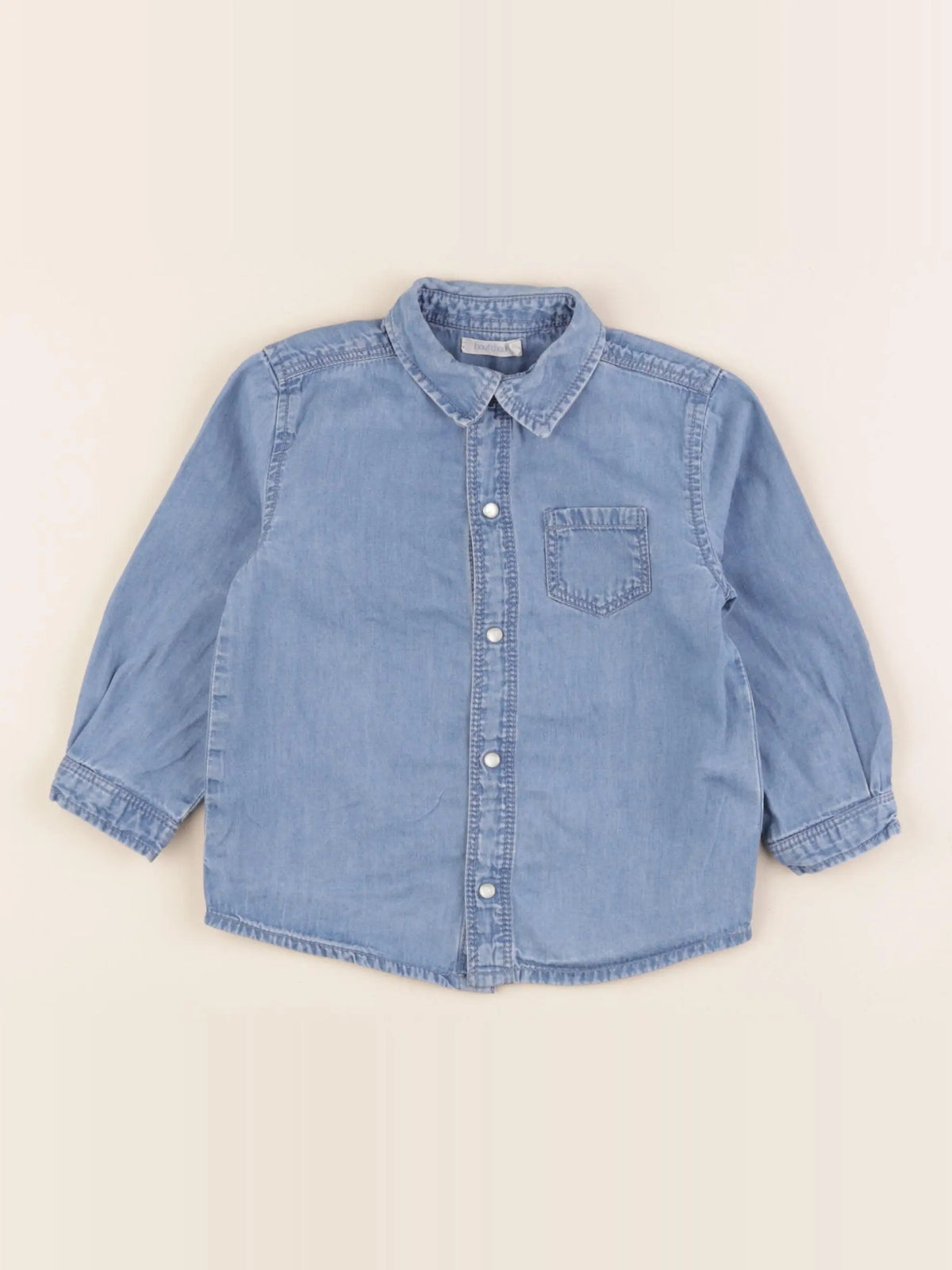 Boutchou - blouse bleu - 18 mois