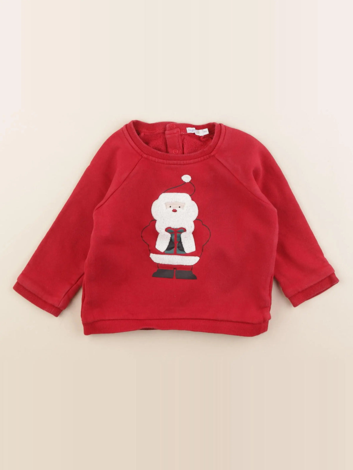 Boutchou - sweat rouge - 36 mois
