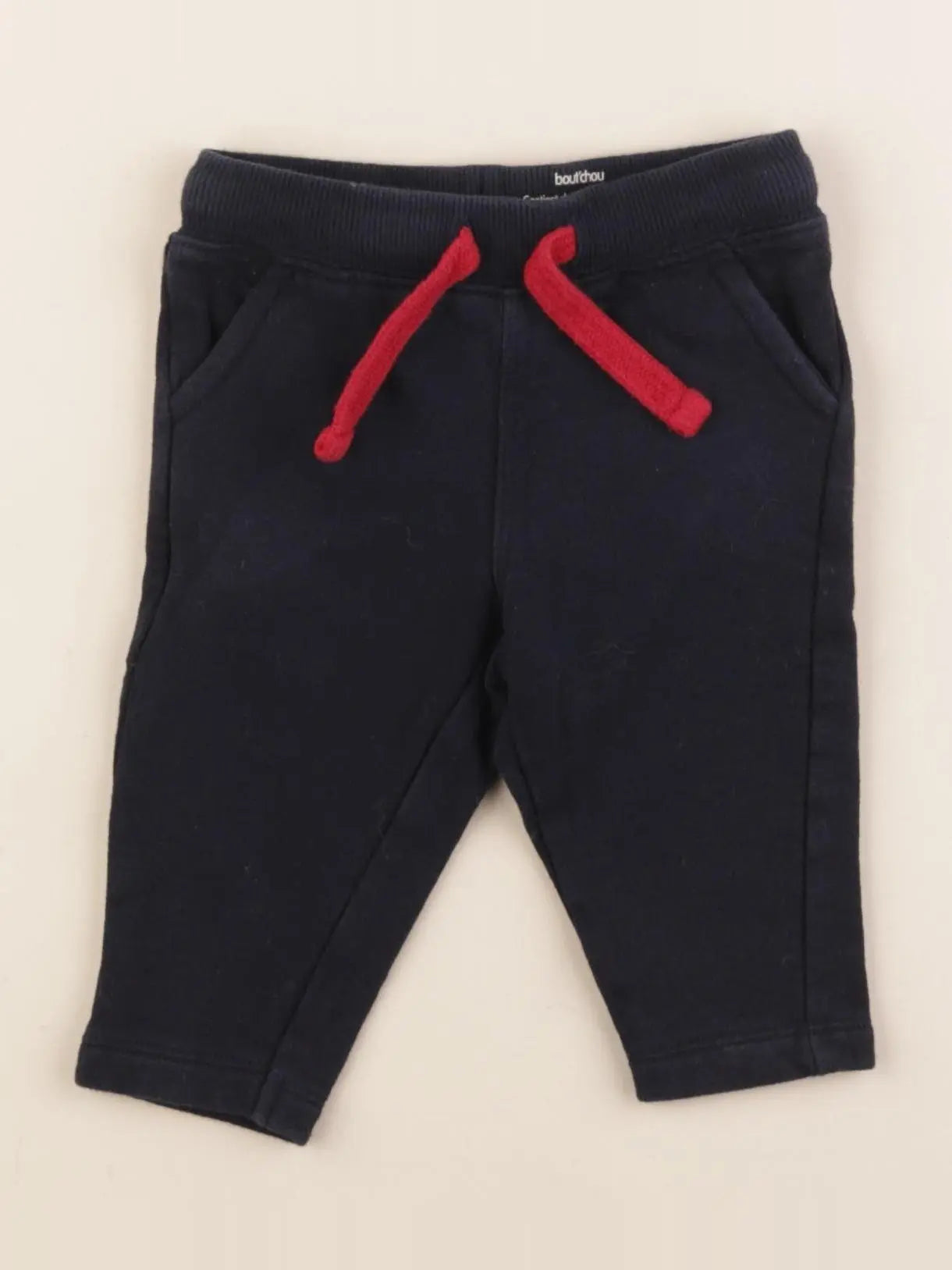 Boutchou - pantalon bleu - 6 mois
