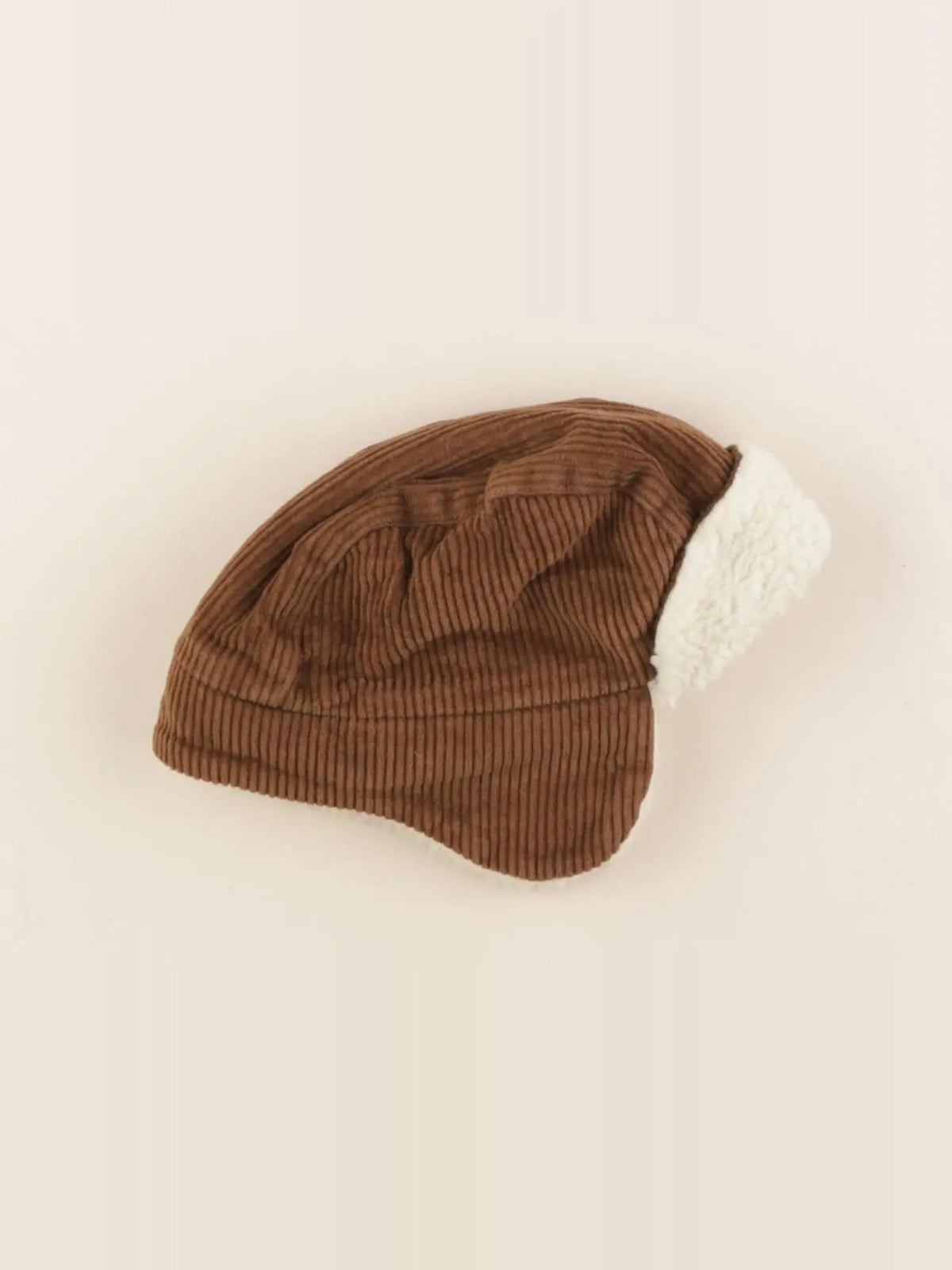 Petit Bateau - bonnet marron - 3/6 mois